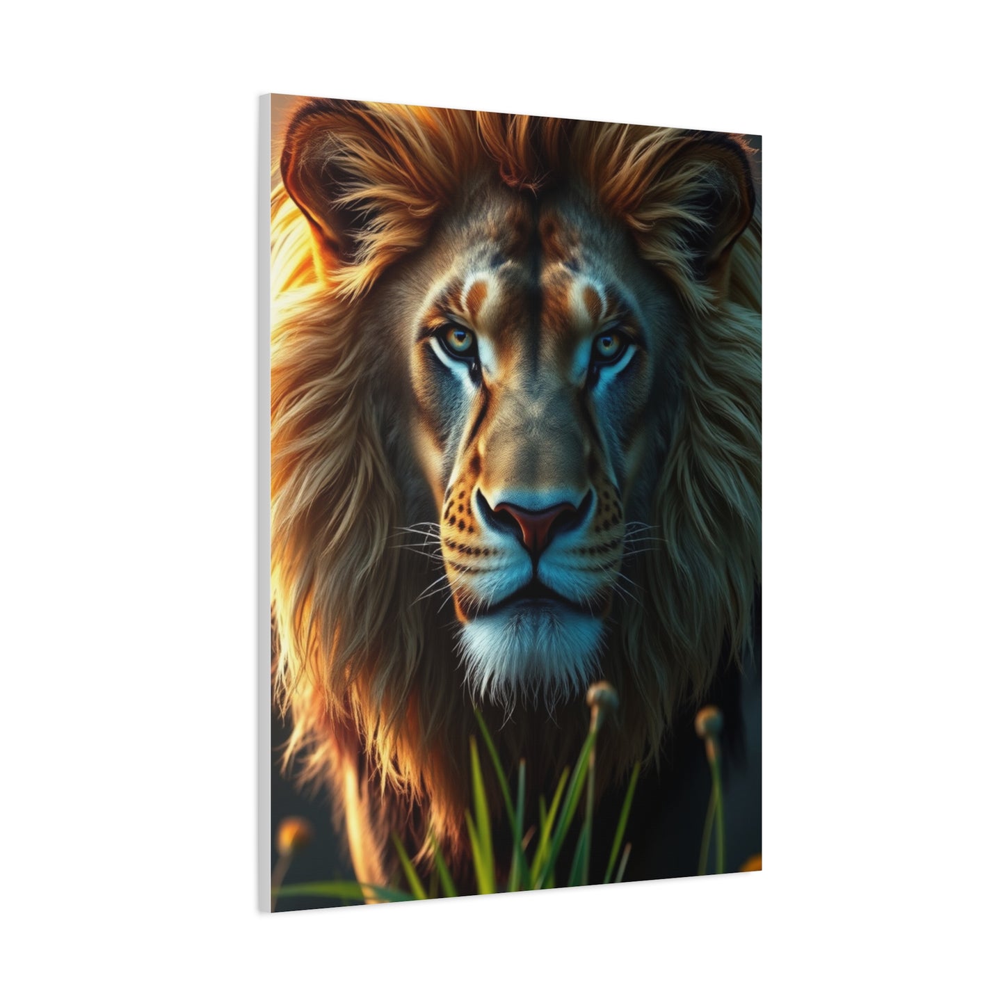 Lions Command Canvas Wall Art & Canvas Print