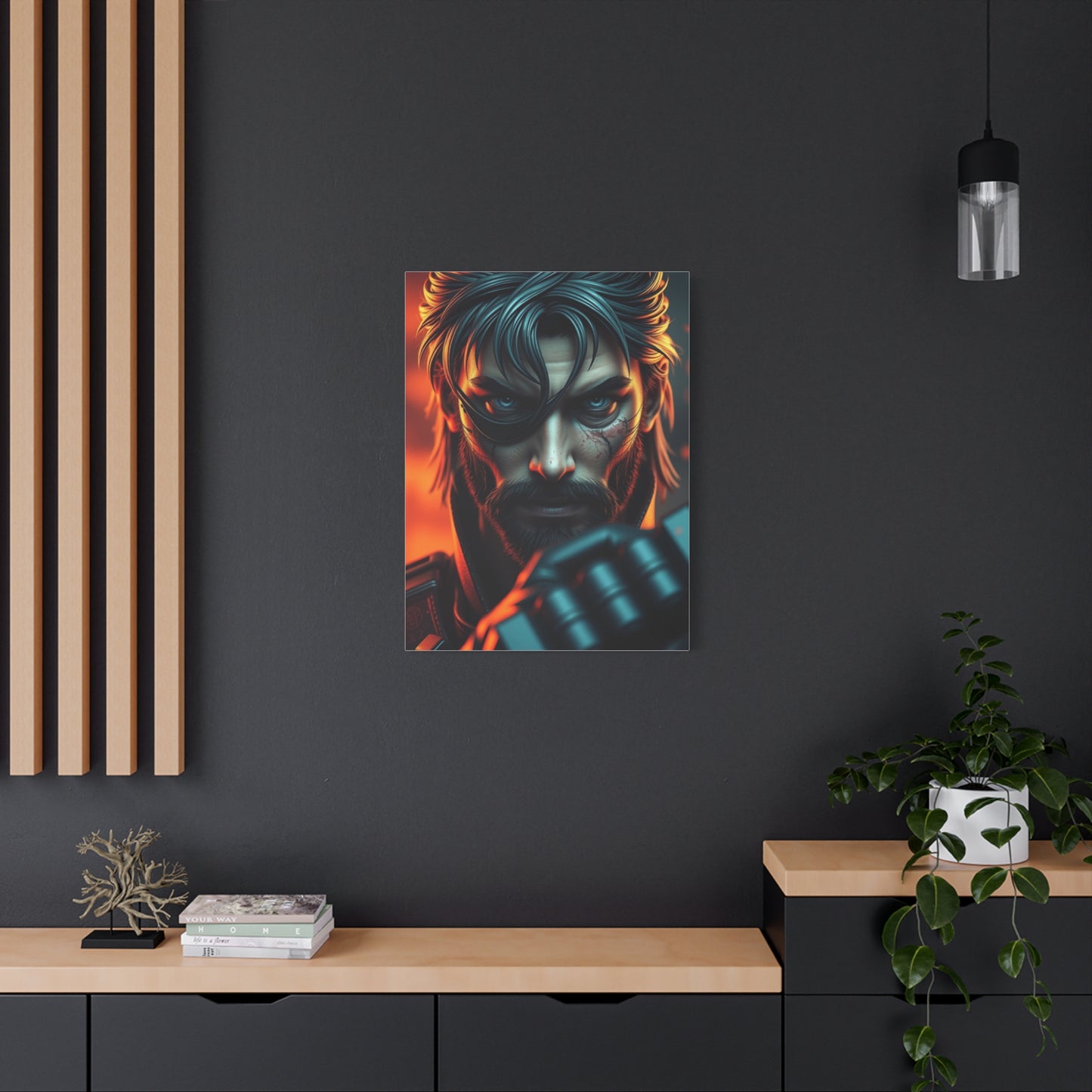 Metal Gear Solid Art Refined Canvas Wall Art & Canvas Print