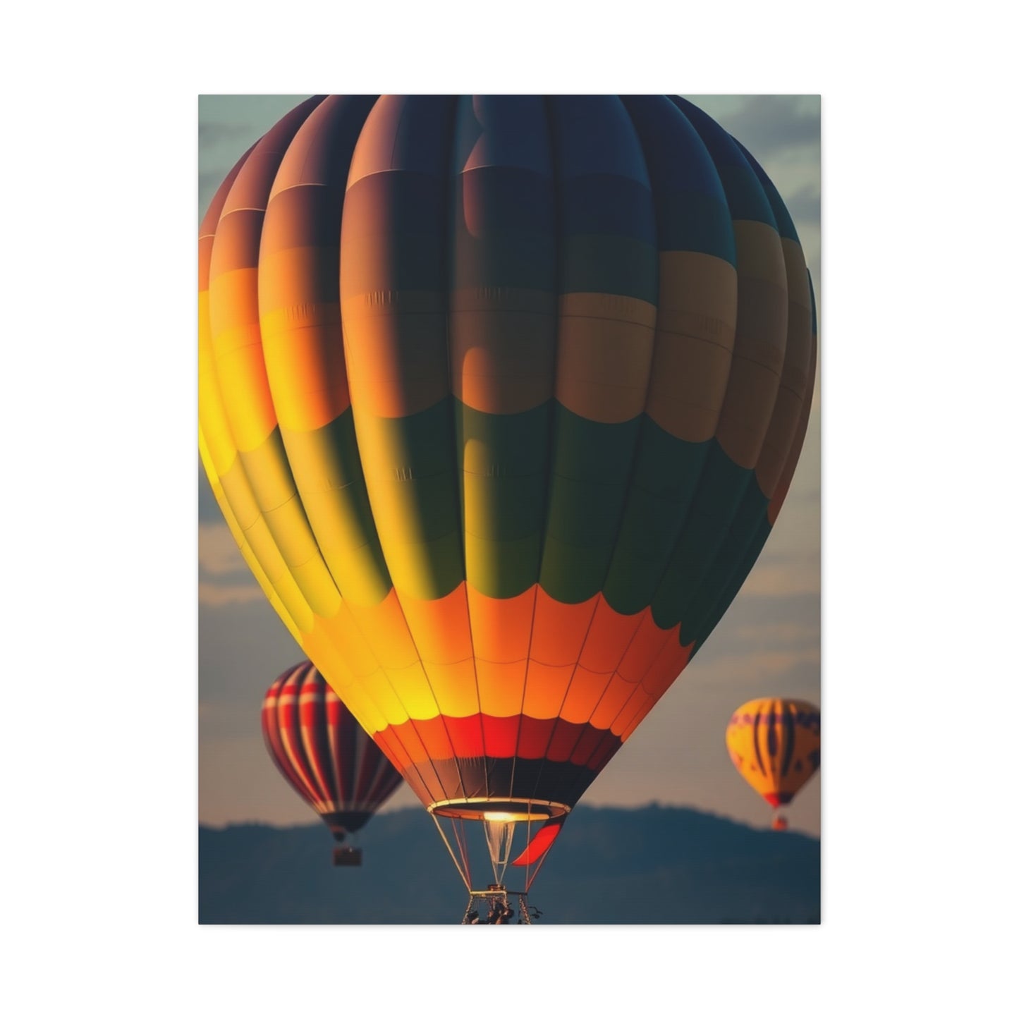 Hot Air Balloon Art Refined Canvas Wall Art & Canvas Print