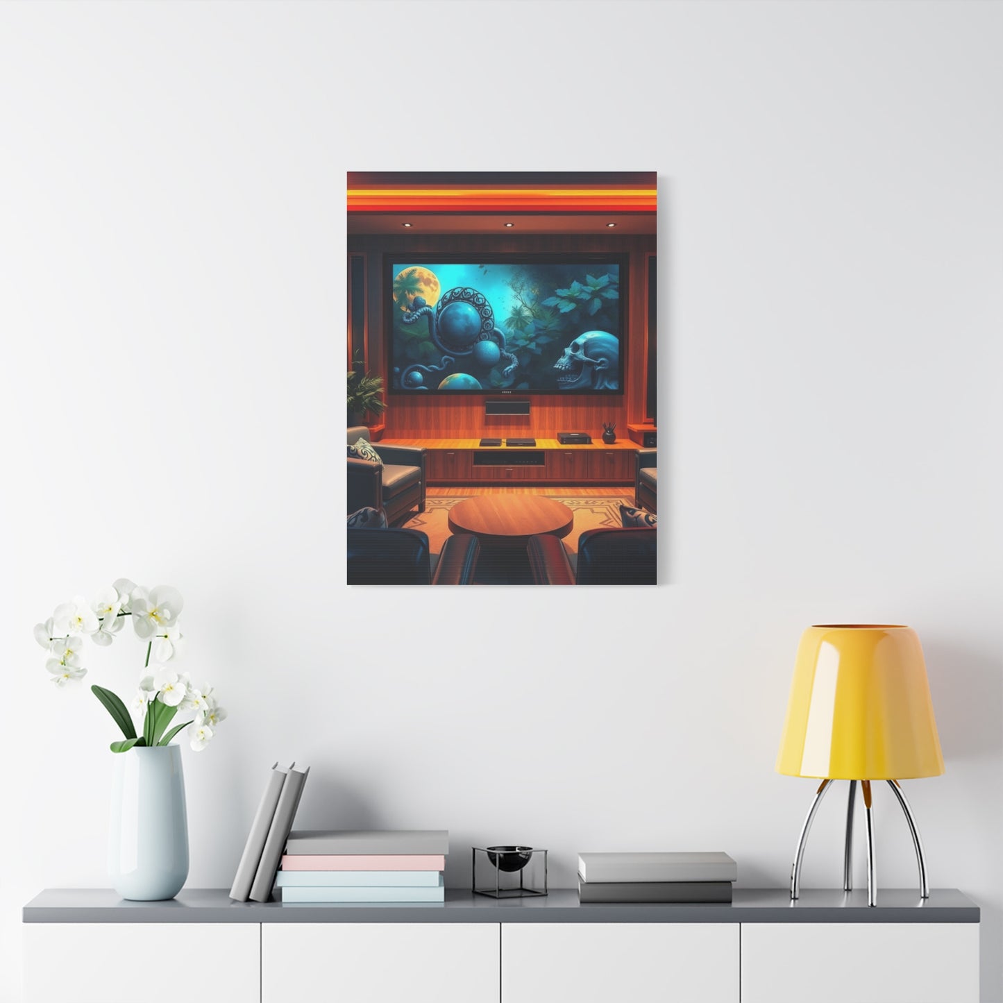 Masterpiece Home Theater Art Vision Wall Art & Canvas Print
