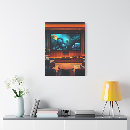 Masterpiece Home Theater Art Vision Wall Art & Canvas Print