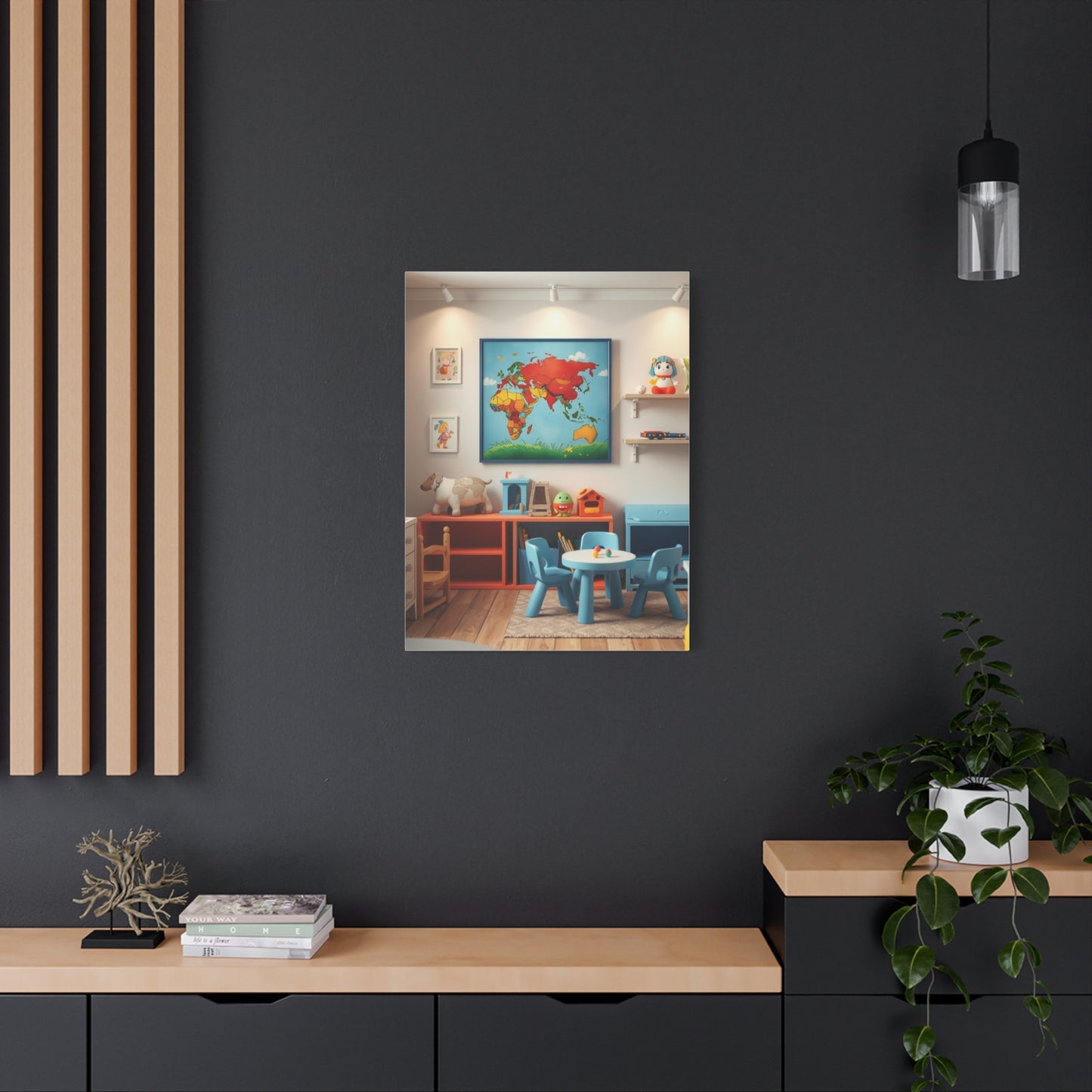 Kids Playroom Art Refined Canvas Wall Art & Canvas Print