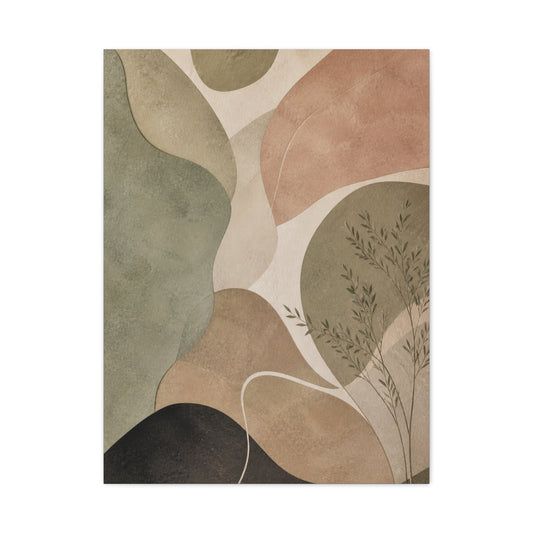 Biomorphic Organic Abstract Wall Art & Canvas Print