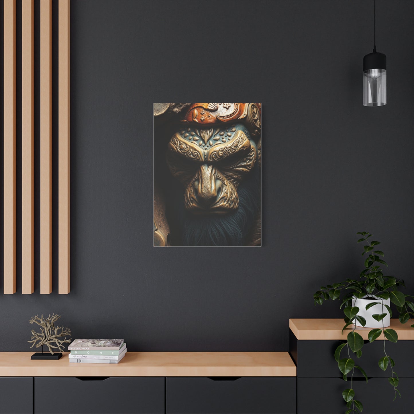 Masterpiece Cave Man Art Vision Wall Art & Canvas Print