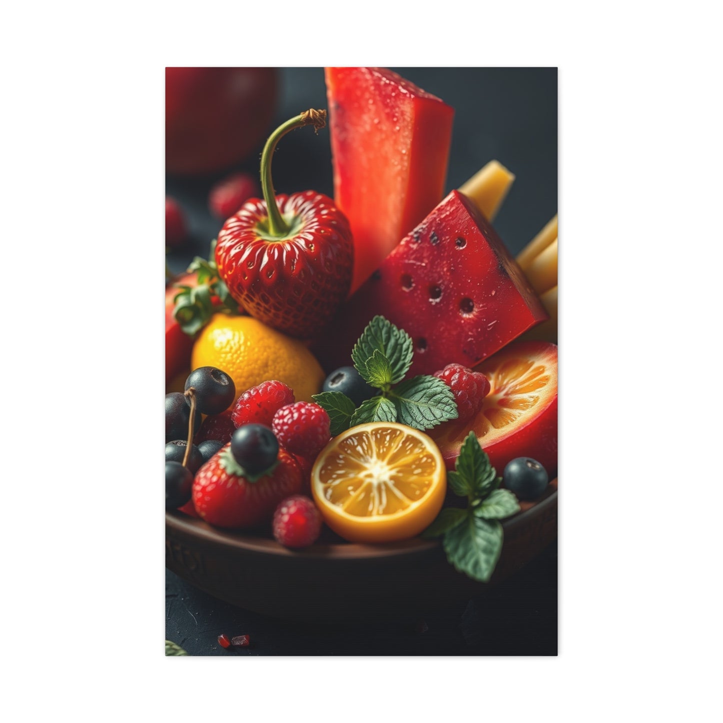Food & Fruit Art Refined Canvas Wall Art & Canvas Print