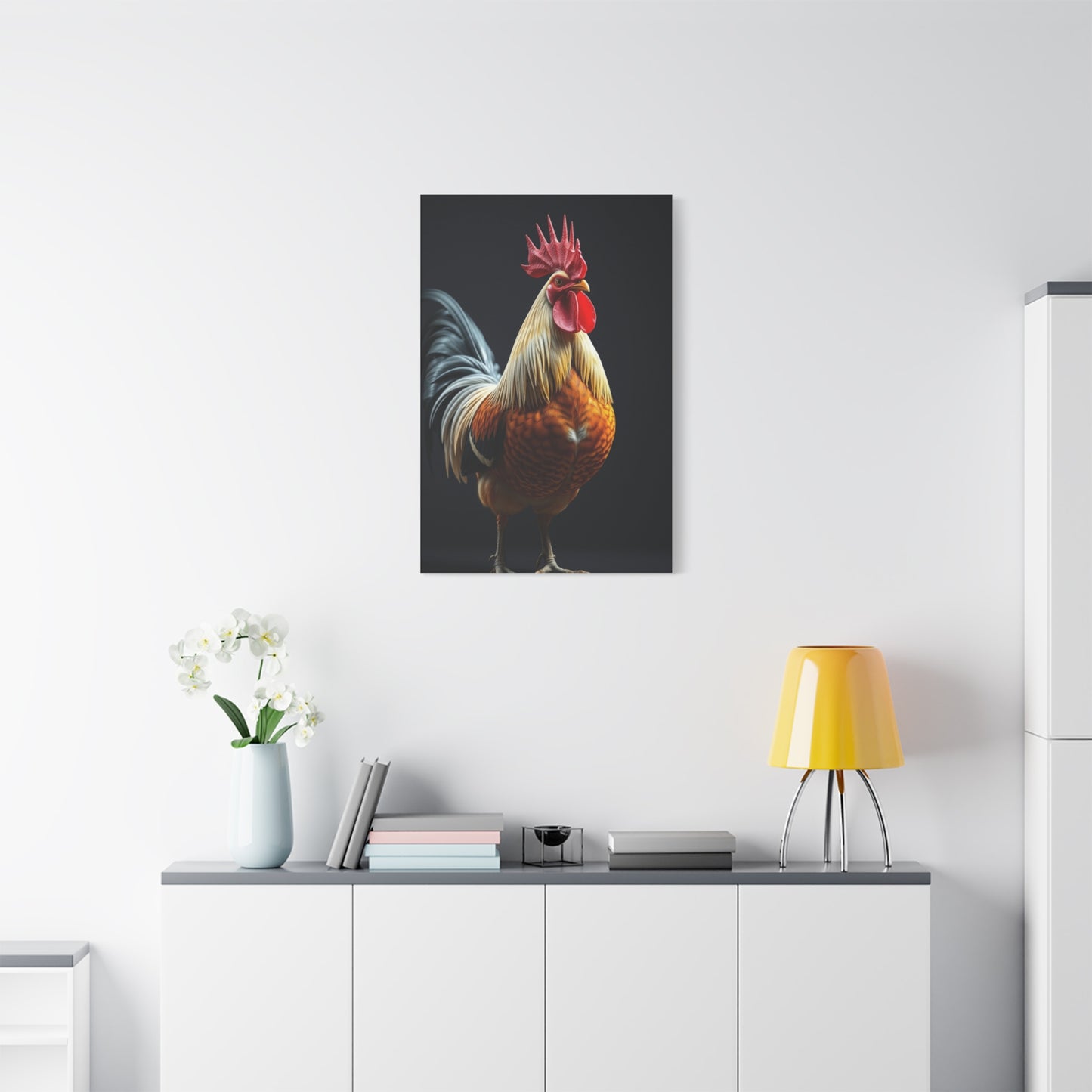 Masterpiece Chicken & Rooster Wall Art Vision Wall Art & Canvas Print