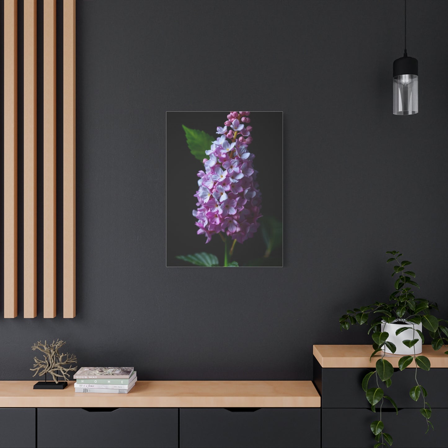 Supreme Lilac Flower Art Collection Wall Art & Canvas Print