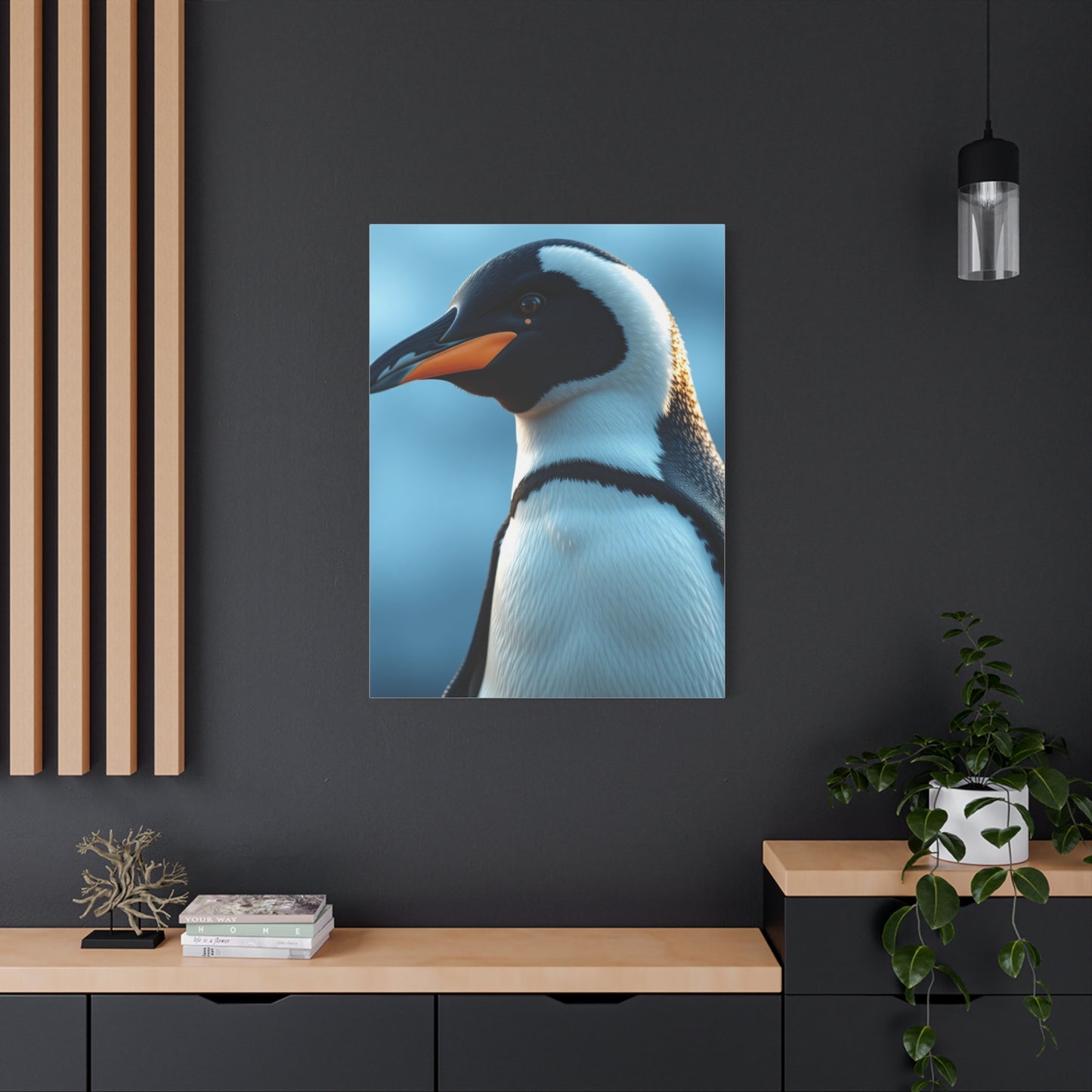 Penguin Art Luxury Canvas Wall Art & Canvas Print