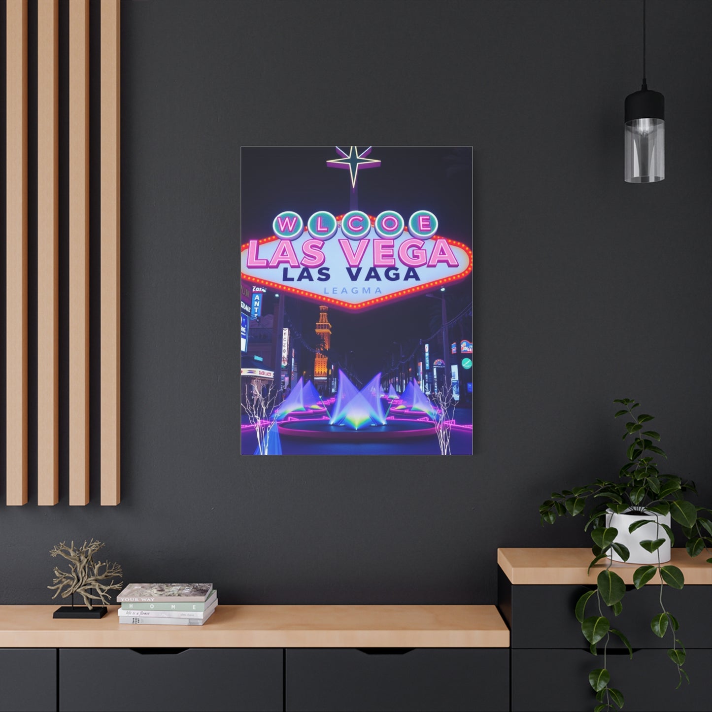 Las Vagas Art Luxury Canvas Wall Art & Canvas Print