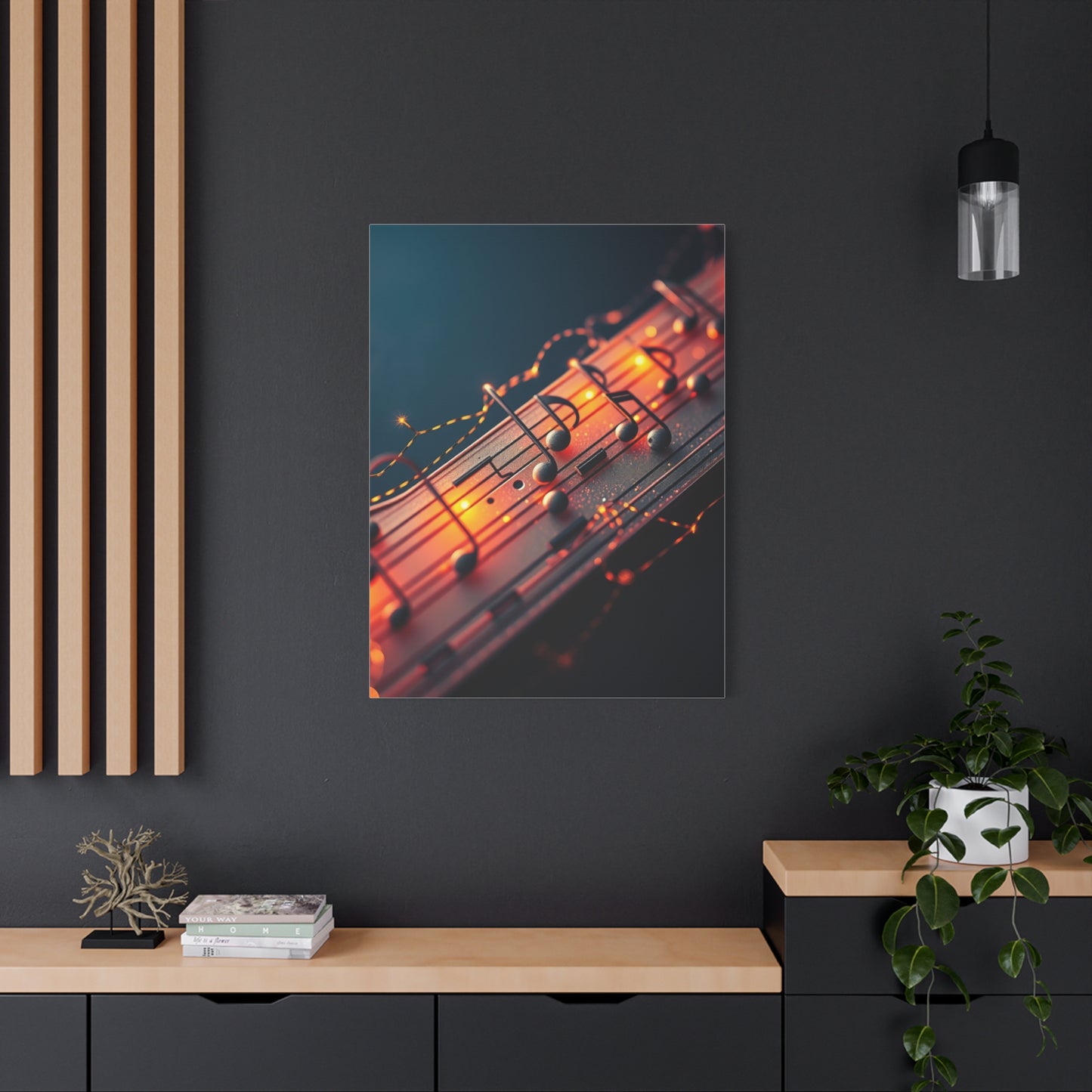 Masterpiece Musical Notes Art Vision Wall Art & Canvas Print