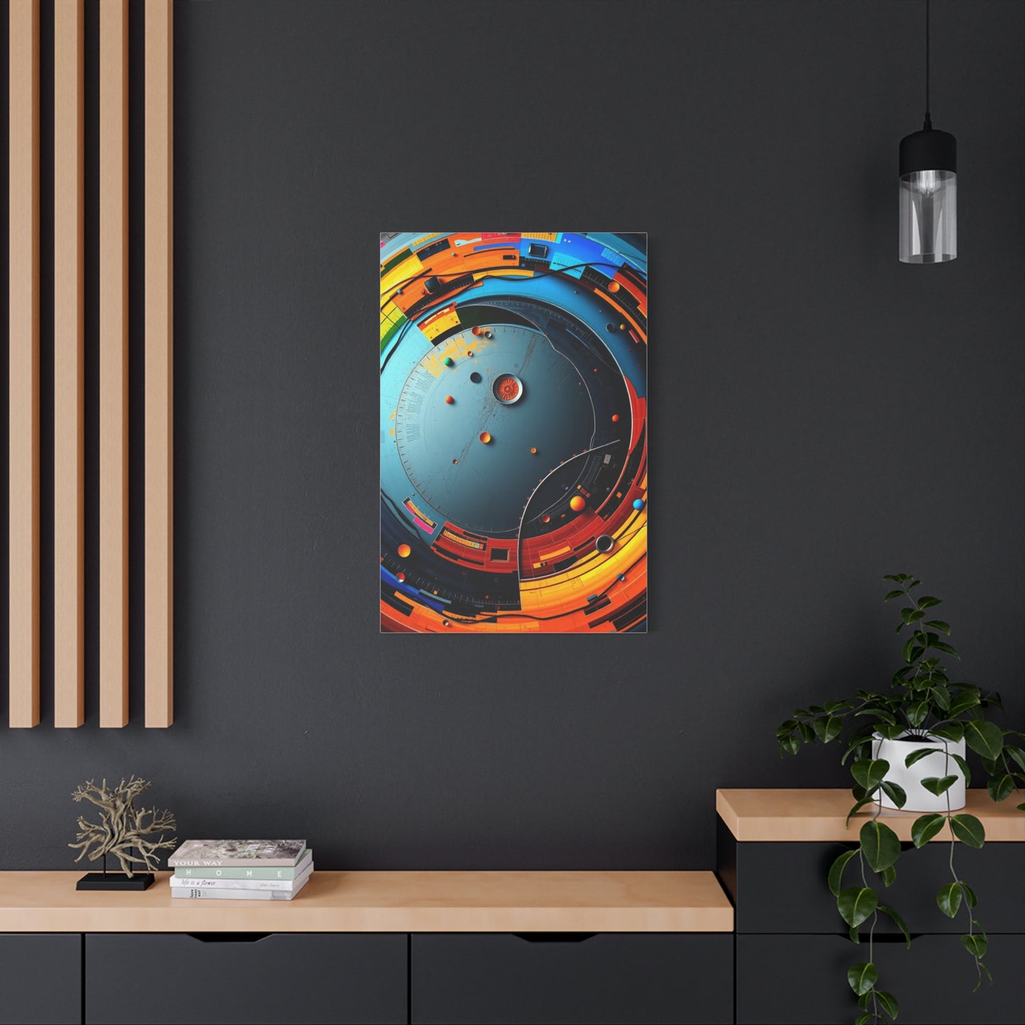 Supreme Circular Abstract Art Collection Wall Art & Canvas Print