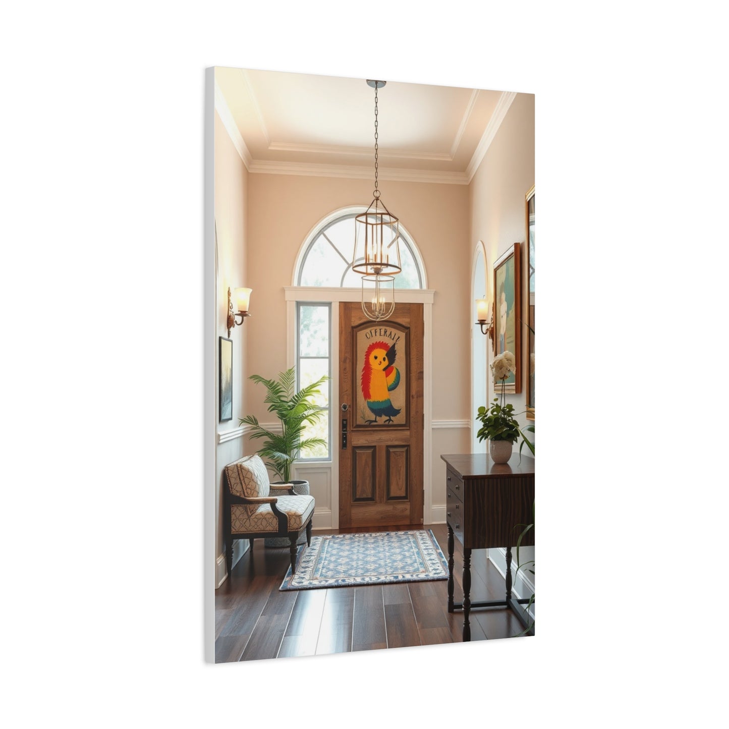 Entryway & Foyer Art Luxury Canvas Wall Art & Canvas Print
