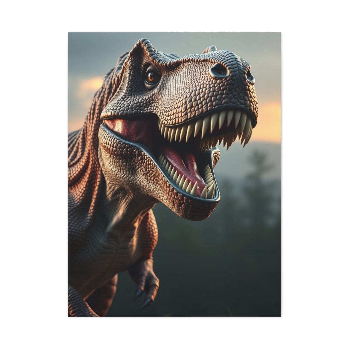 Supreme Tyrannosaurus Rex Art Collection Wall Art & Canvas Print