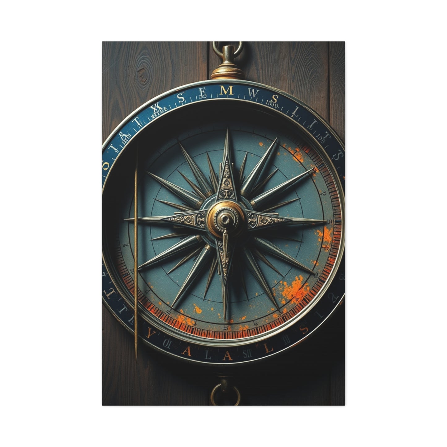 Vision Compass Art Art Wall Art & Canvas Print