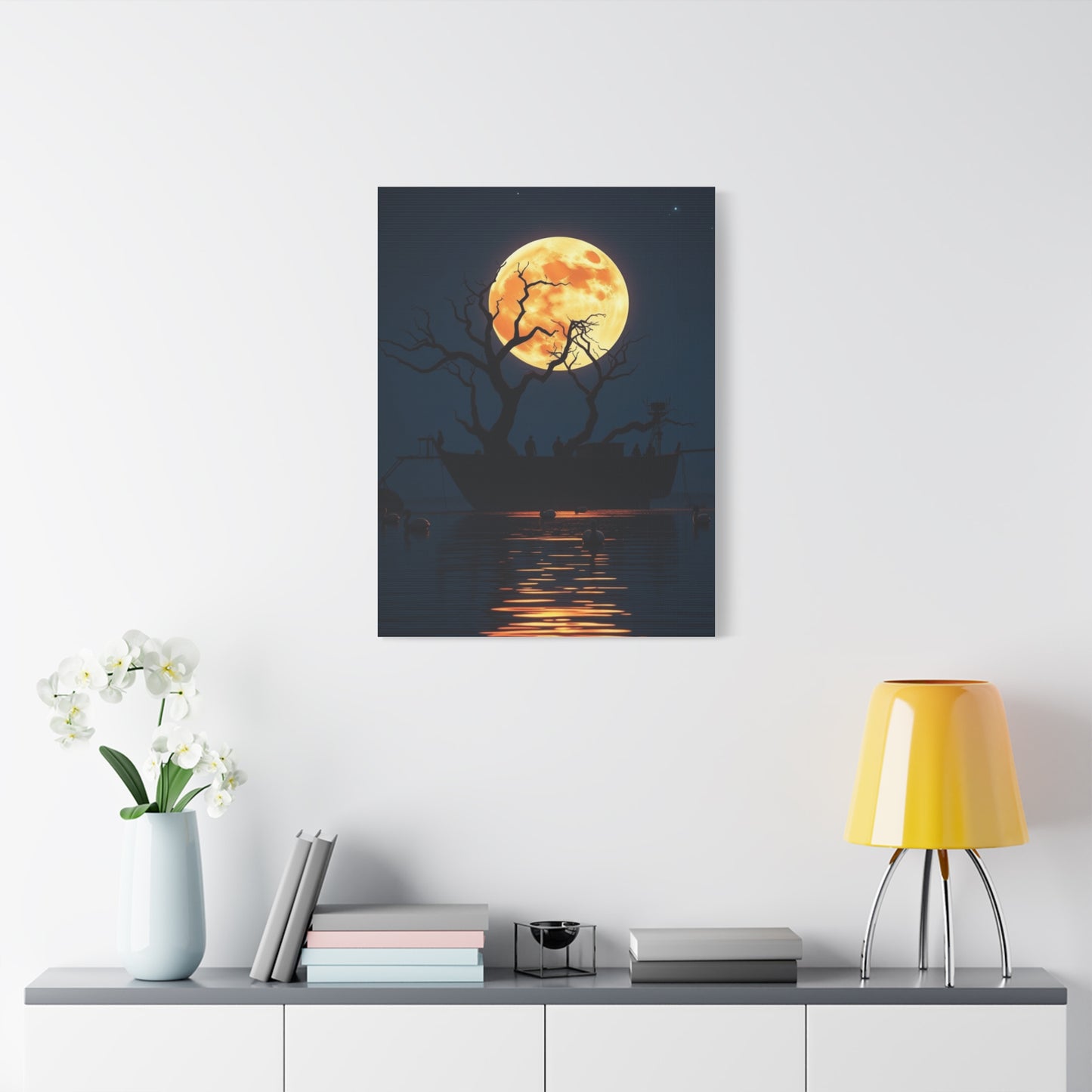 Supreme Full Moon Art Collection Wall Art & Canvas Print