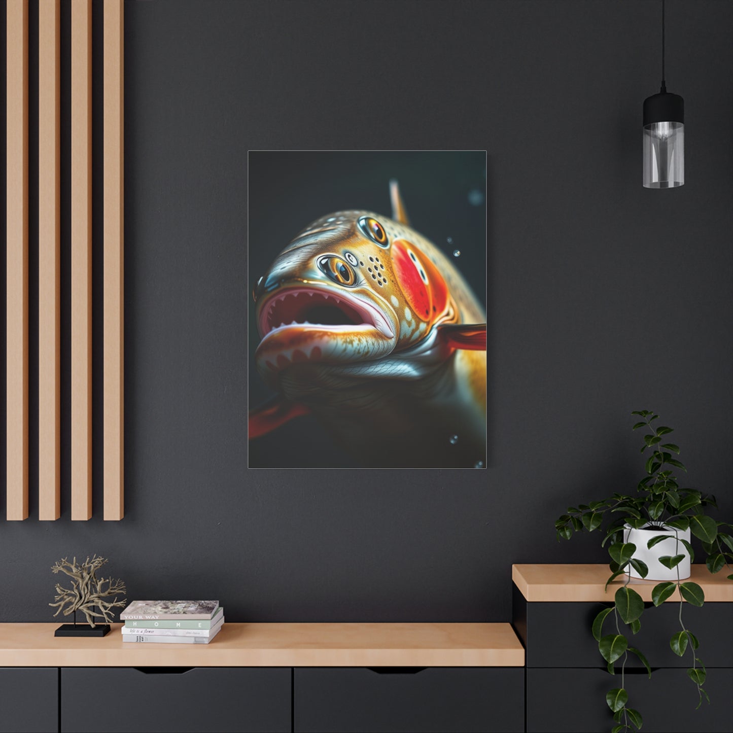 Elite Trout Art Vision Wall Art & Canvas Print