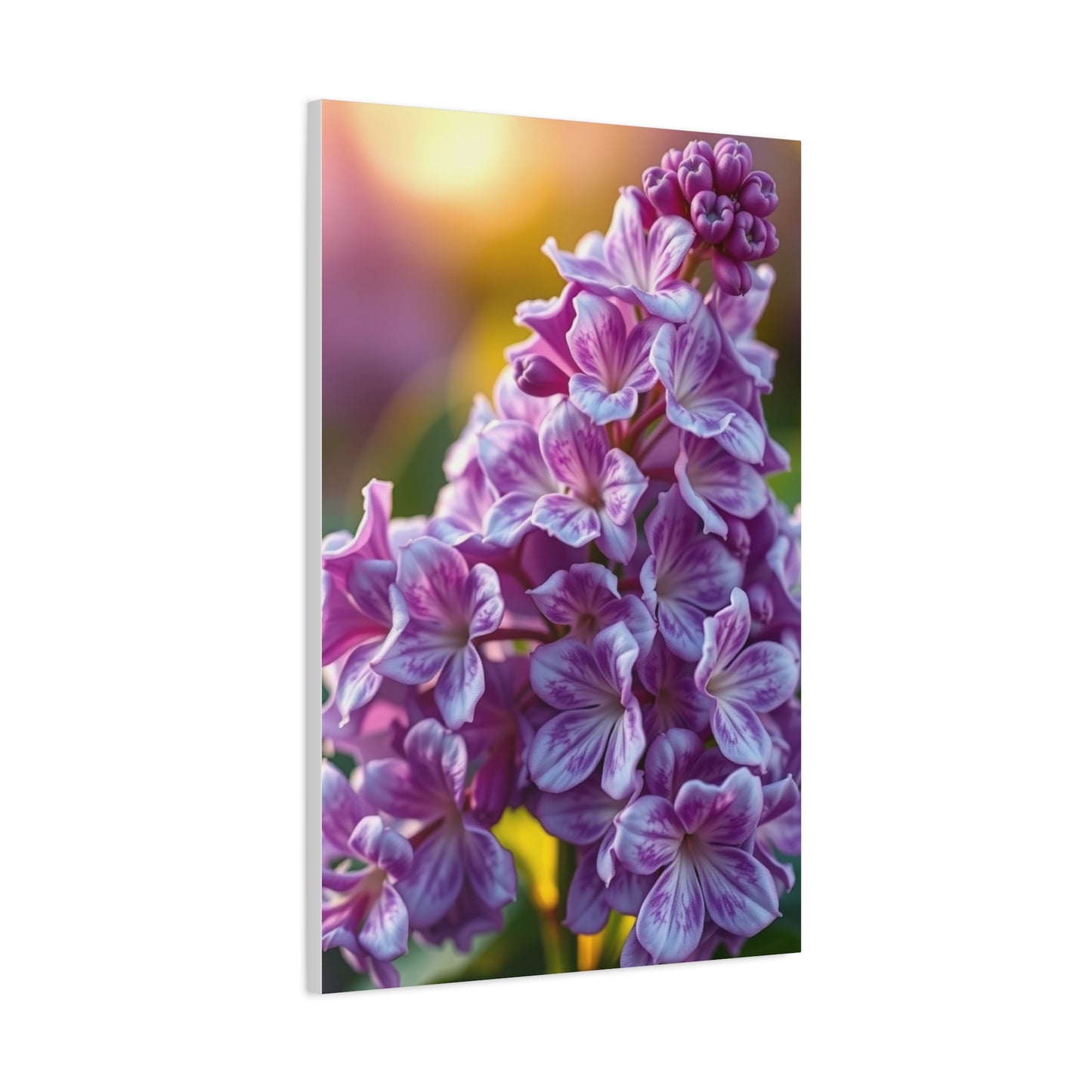 Lilac Flower Art Refined Canvas Wall Art & Canvas Print