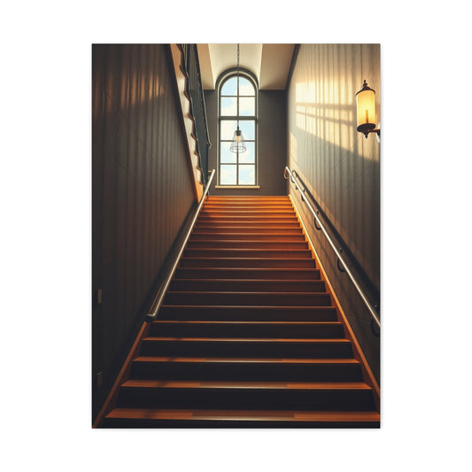 Stair & Staircase Art Luxury Canvas Wall Art & Canvas Print