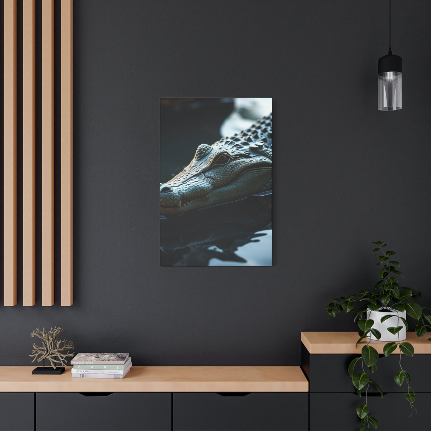 Vision Crocodile & Alligator Art Art Wall Art & Canvas Print