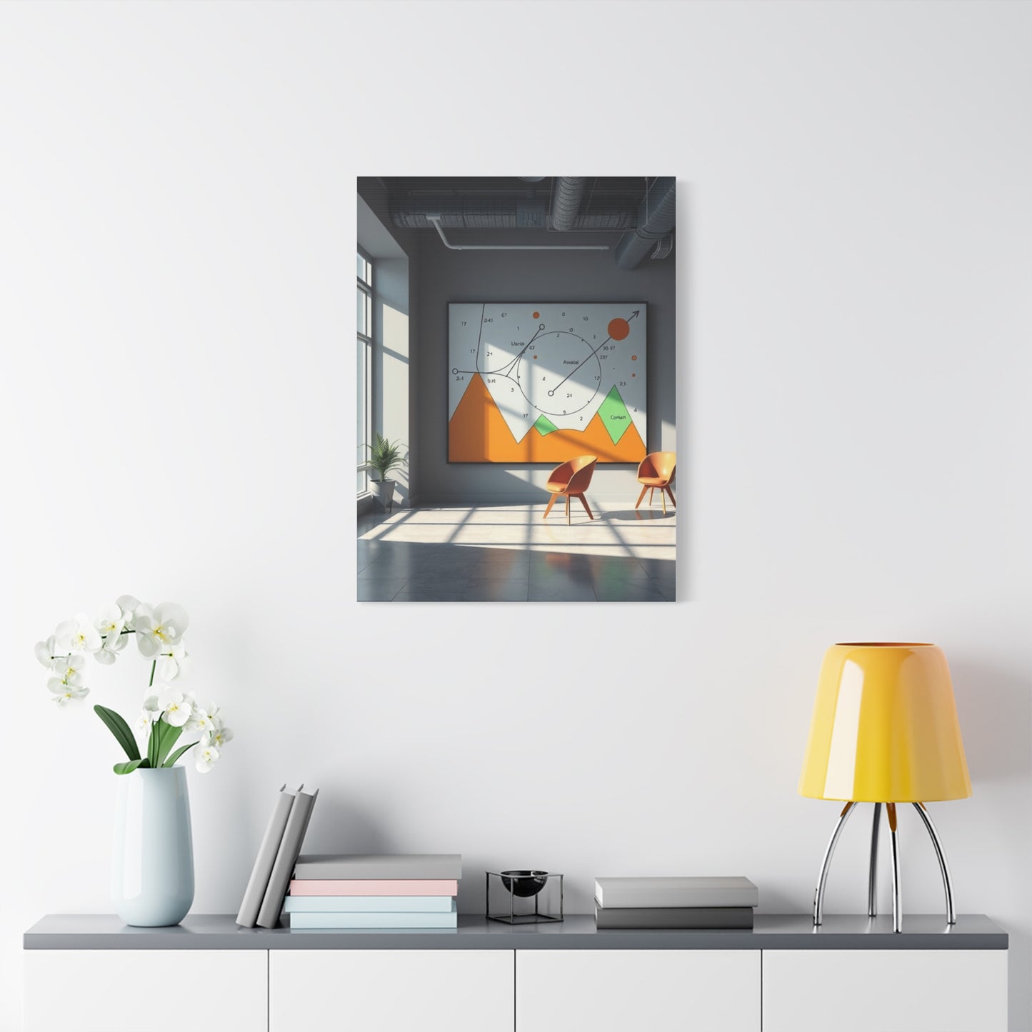 Elite Modern Math Art for Creative Spaces Vision Wall Art & Canvas Print