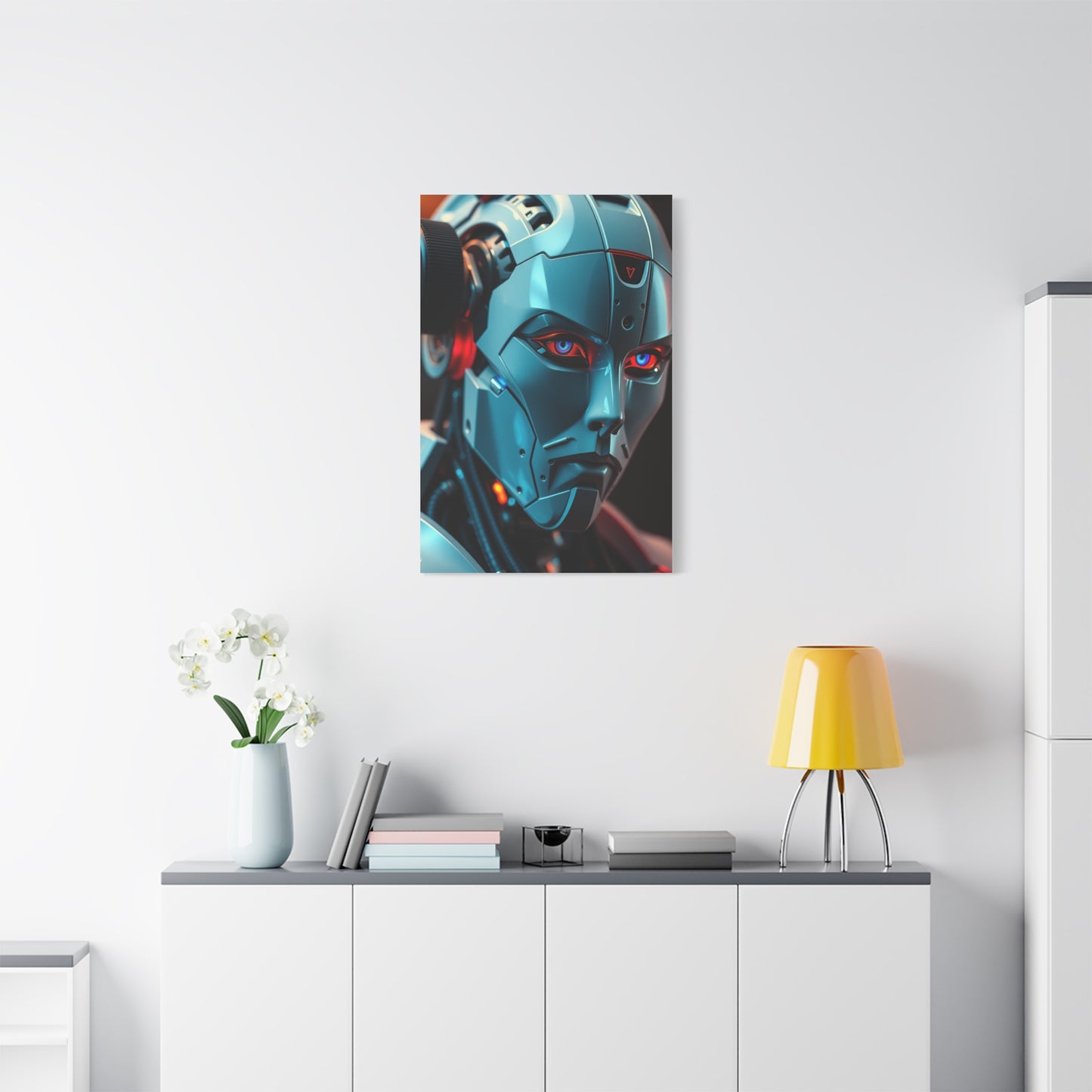 Elite Robot Art Vision Wall Art & Canvas Print