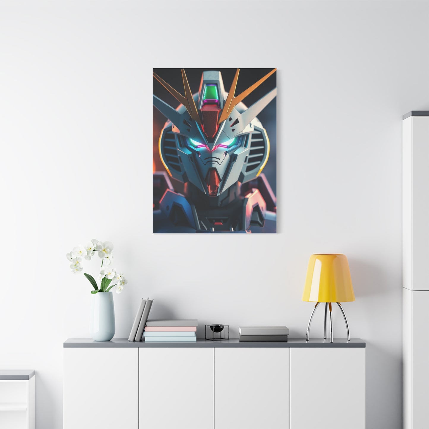 Elite Gundam Art Vision Wall Art & Canvas Print