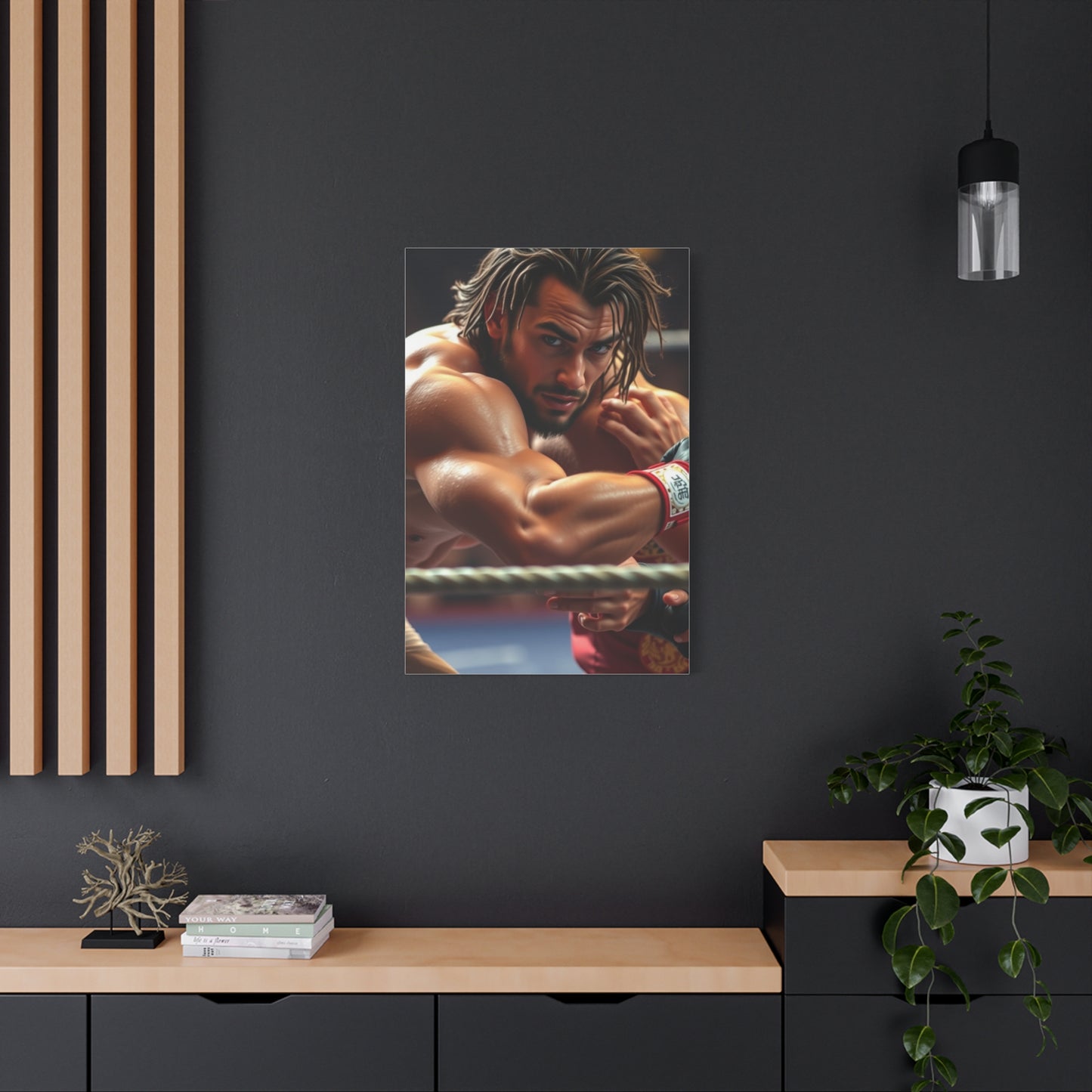 Masterpiece Wrestling Art Vision Wall Art & Canvas Print