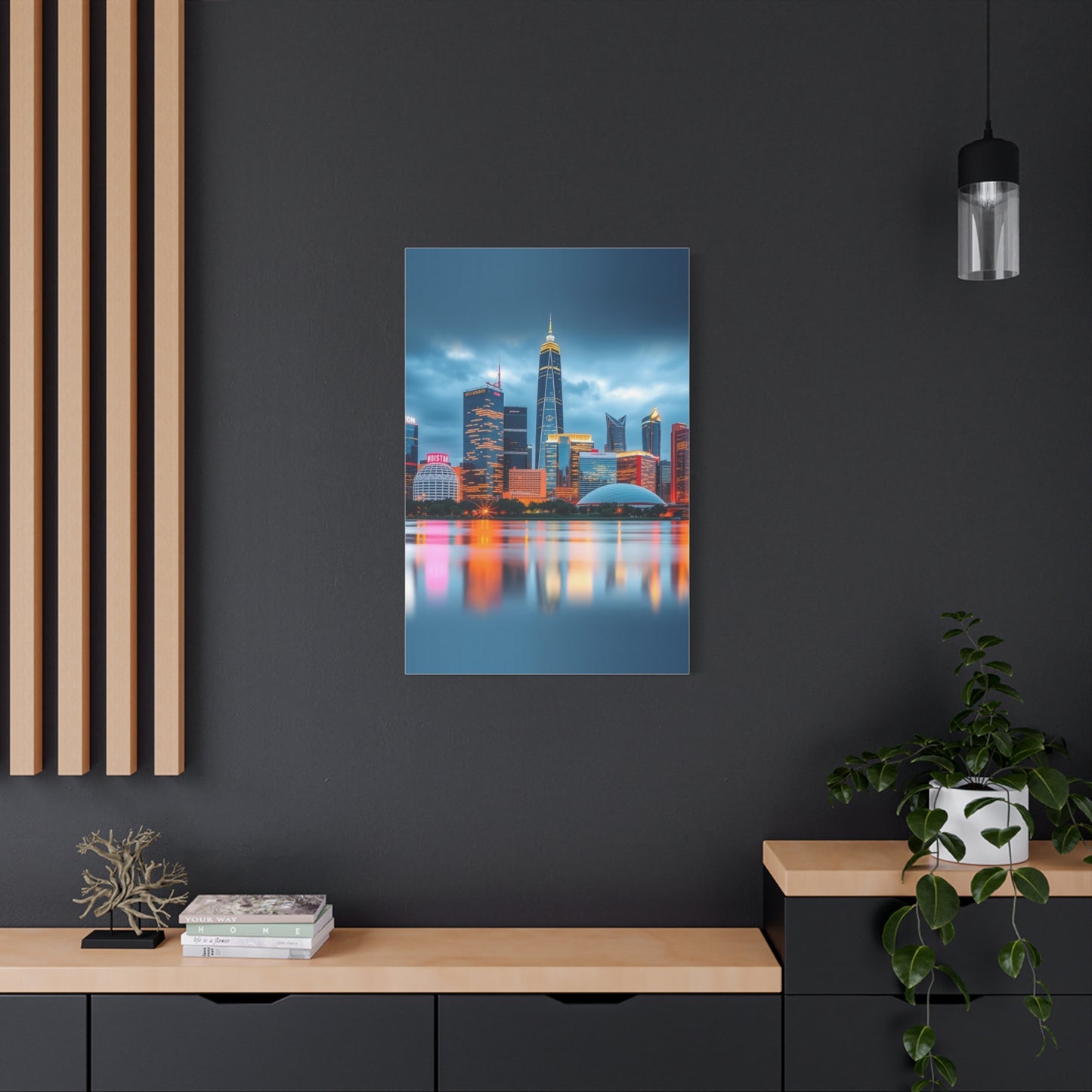 Supreme Houston Skylines Art Collection Wall Art & Canvas Print