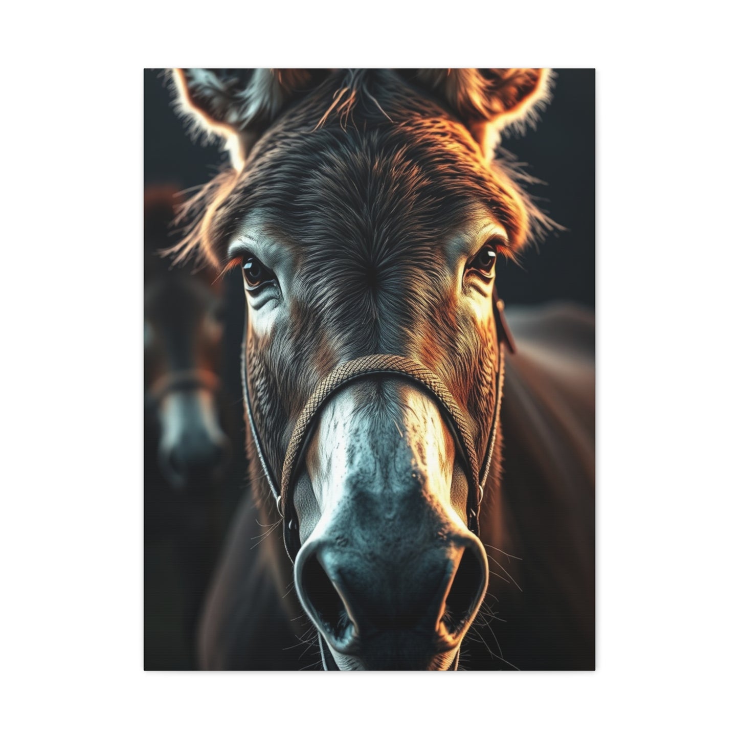 Vision Donkey Art Art Wall Art & Canvas Print