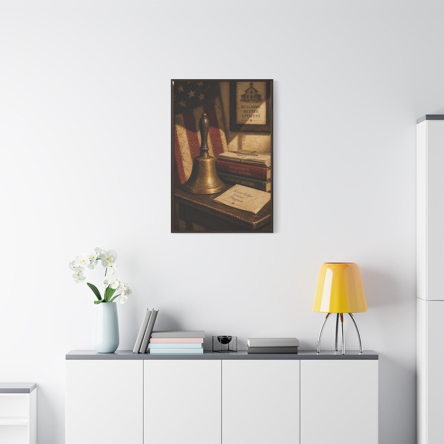 Vintage Americana Heritage Still Life Wall Art & Canvas Print