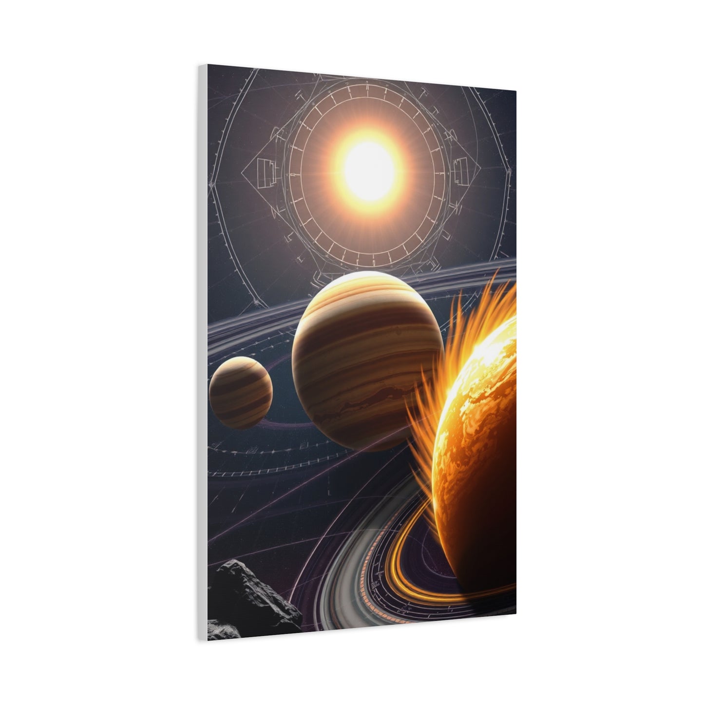 Solar System Wall Art Supreme Gallery Wall Art & Canvas Print