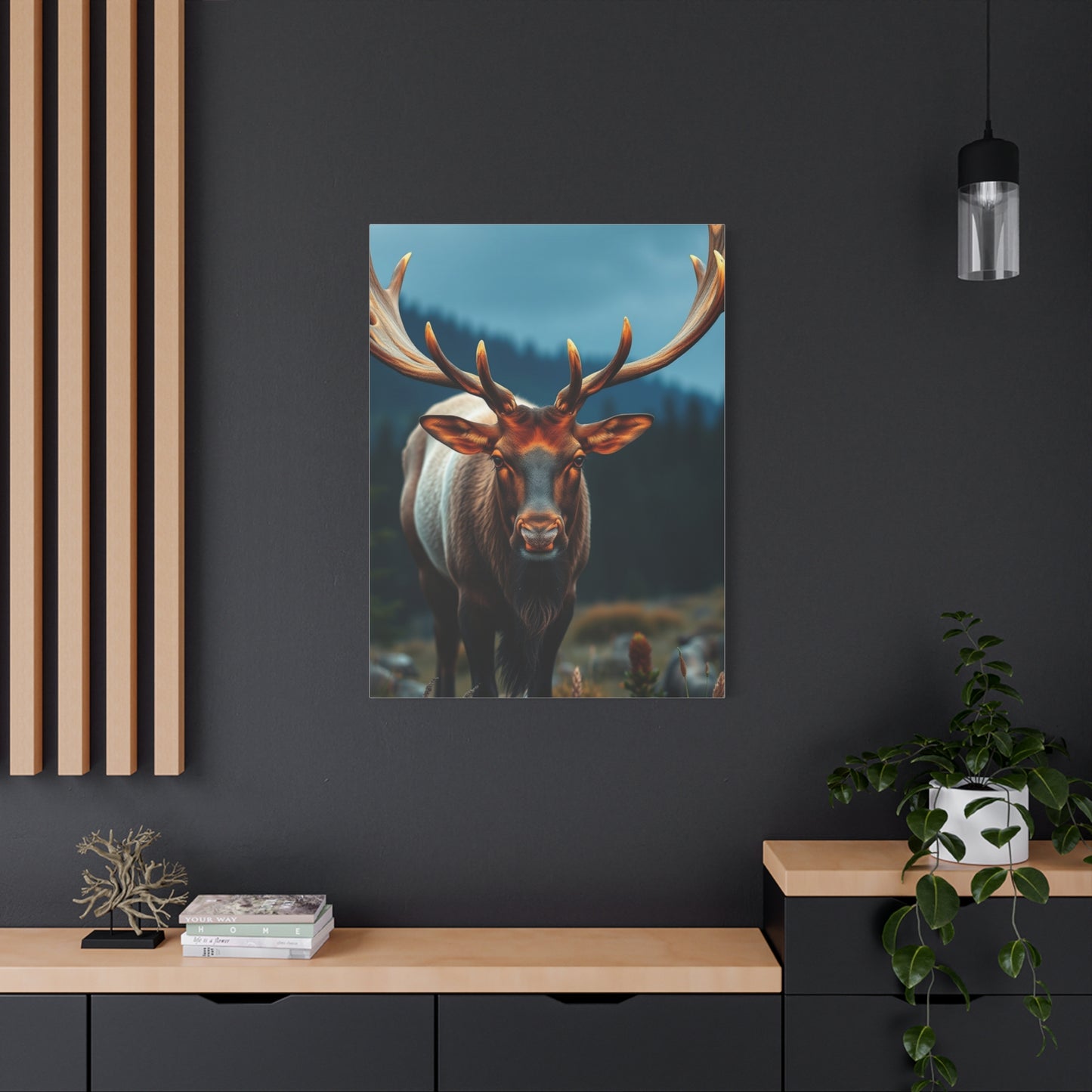 Elk Art Luxury Canvas Wall Art & Canvas Print