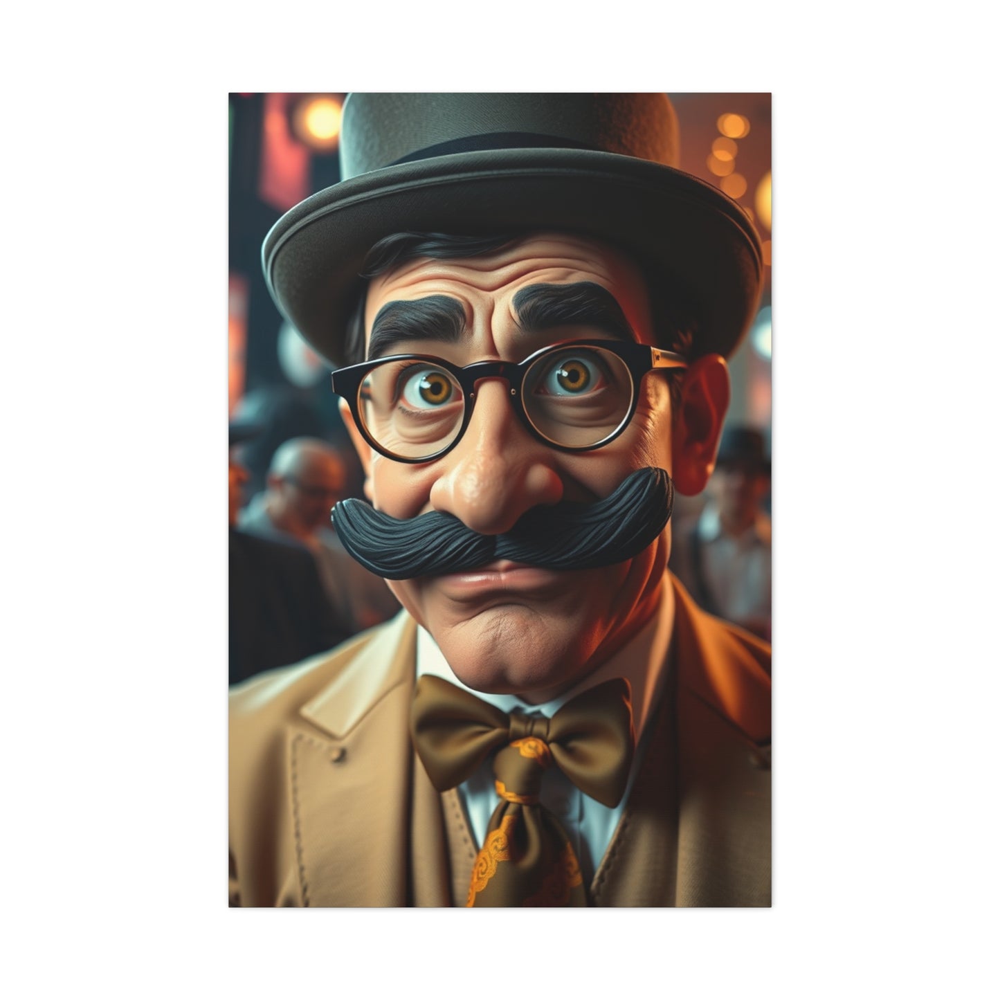 Supreme Rich Uncle Pennybags Art Collection Wall Art & Canvas Print