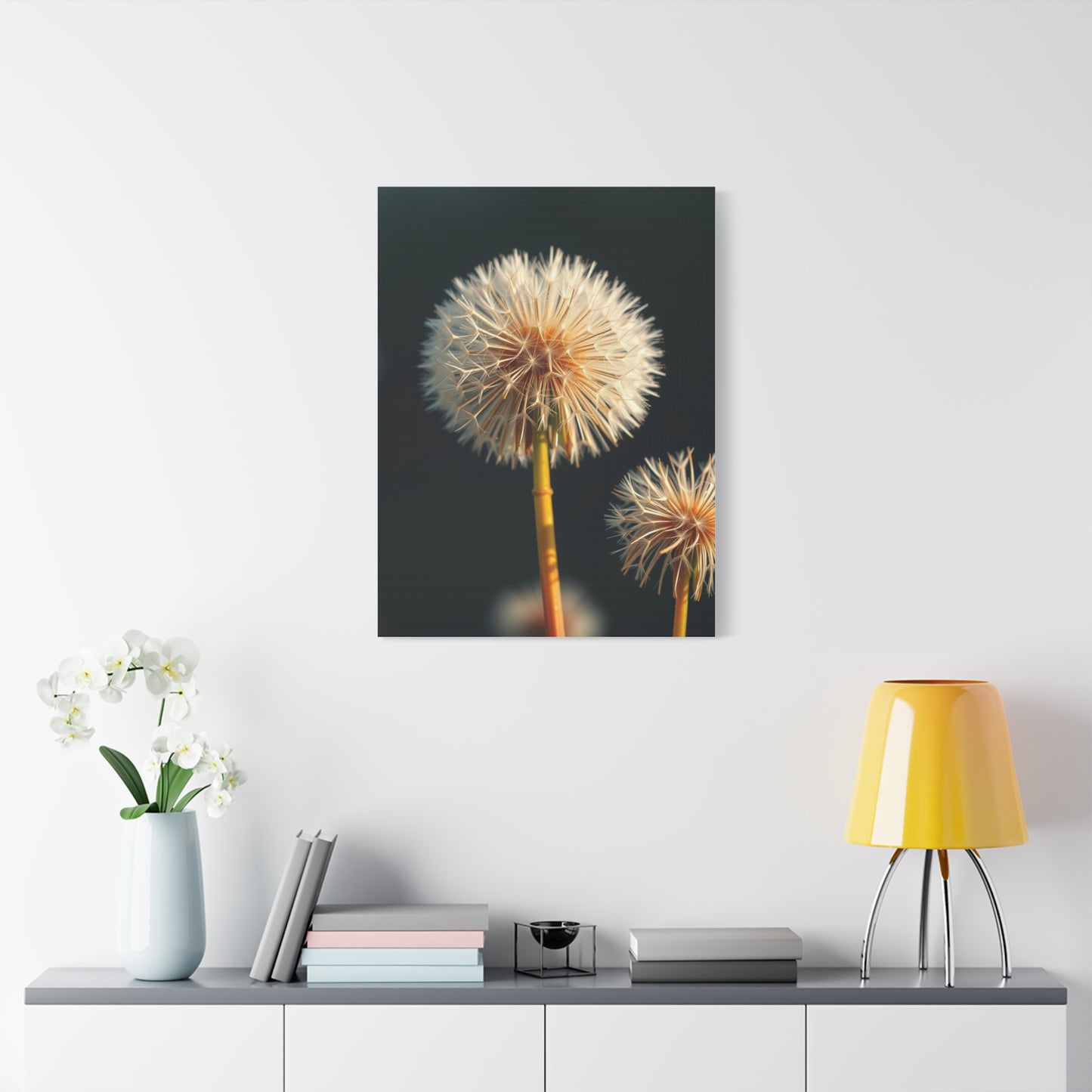 Supreme Dandelion Flower Art Collection Wall Art & Canvas Print