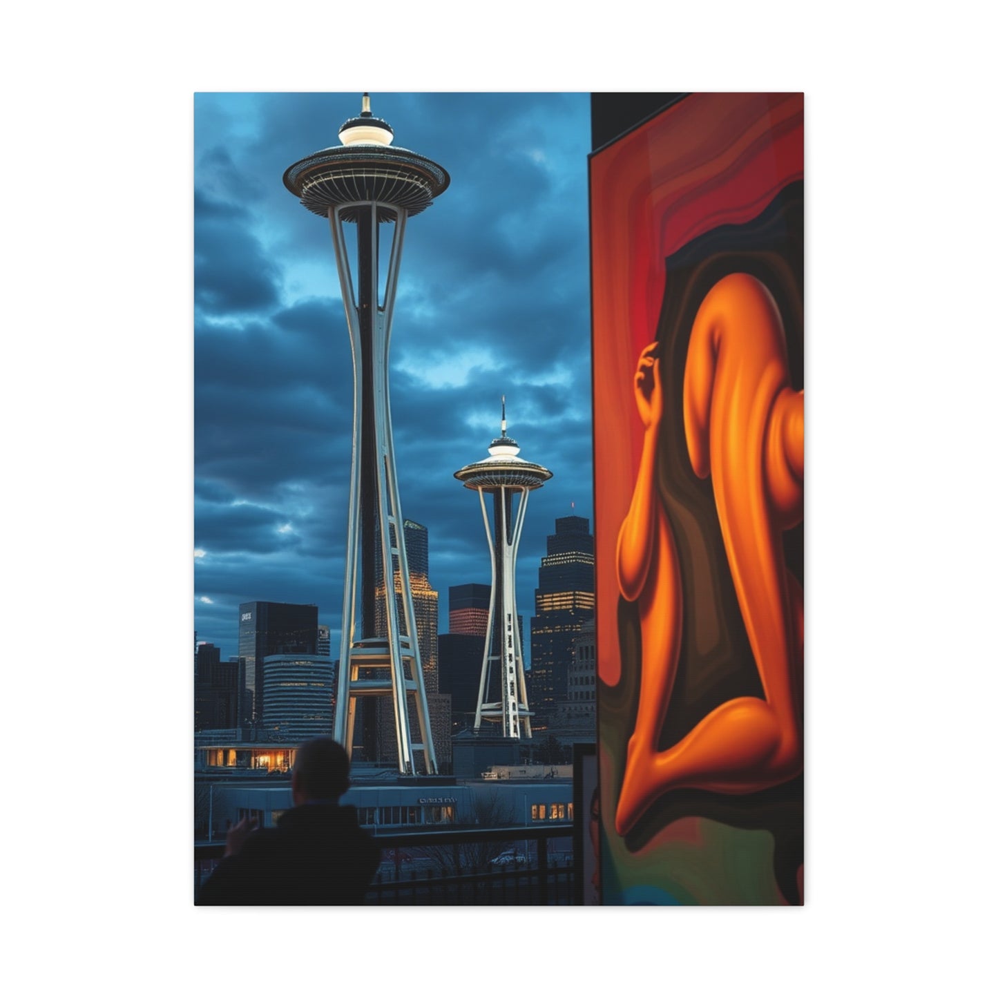 Seattle Art Refined Canvas Wall Art & Canvas Print
