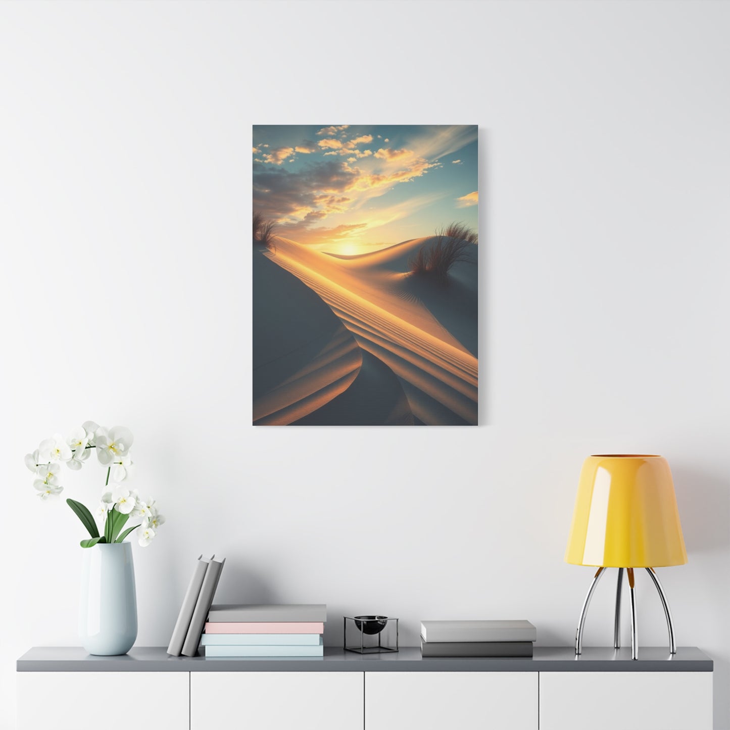 Masterpiece Coastal Sand Dunes Art Vision Wall Art & Canvas Print