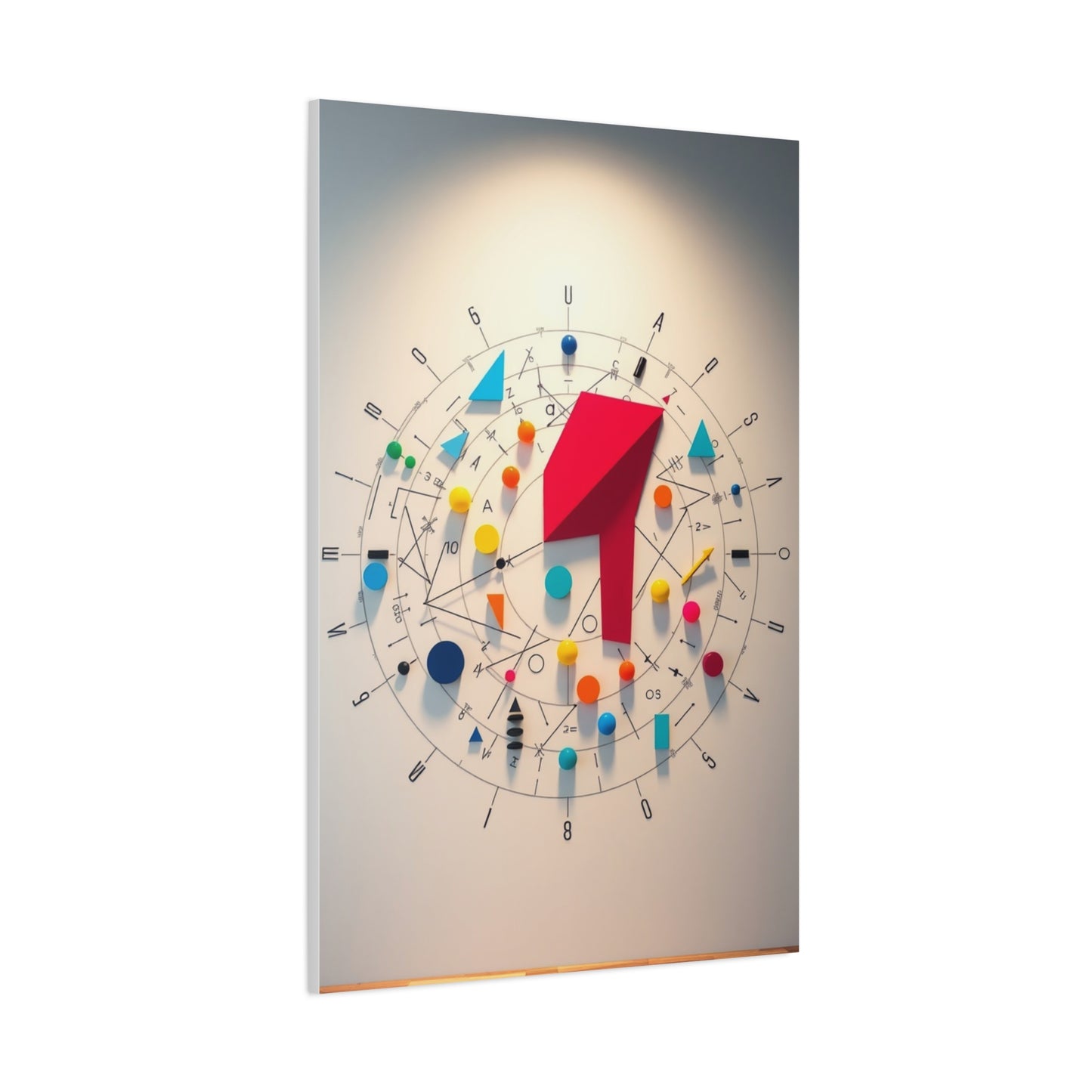 Modern Math Art for Creative Spaces Supreme Gallery Wall Art & Canvas Print