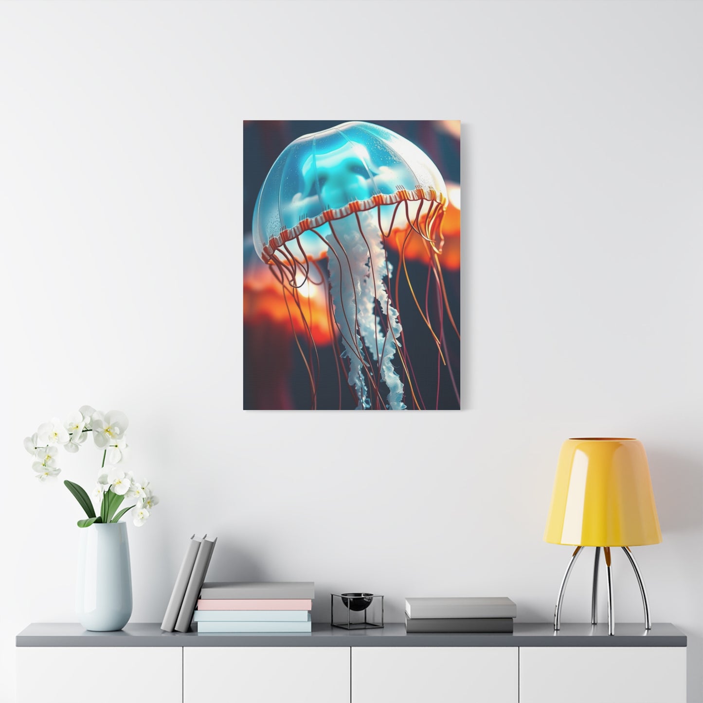 Jellyfish Art Luxury Canvas Wall Art & Canvas Print
