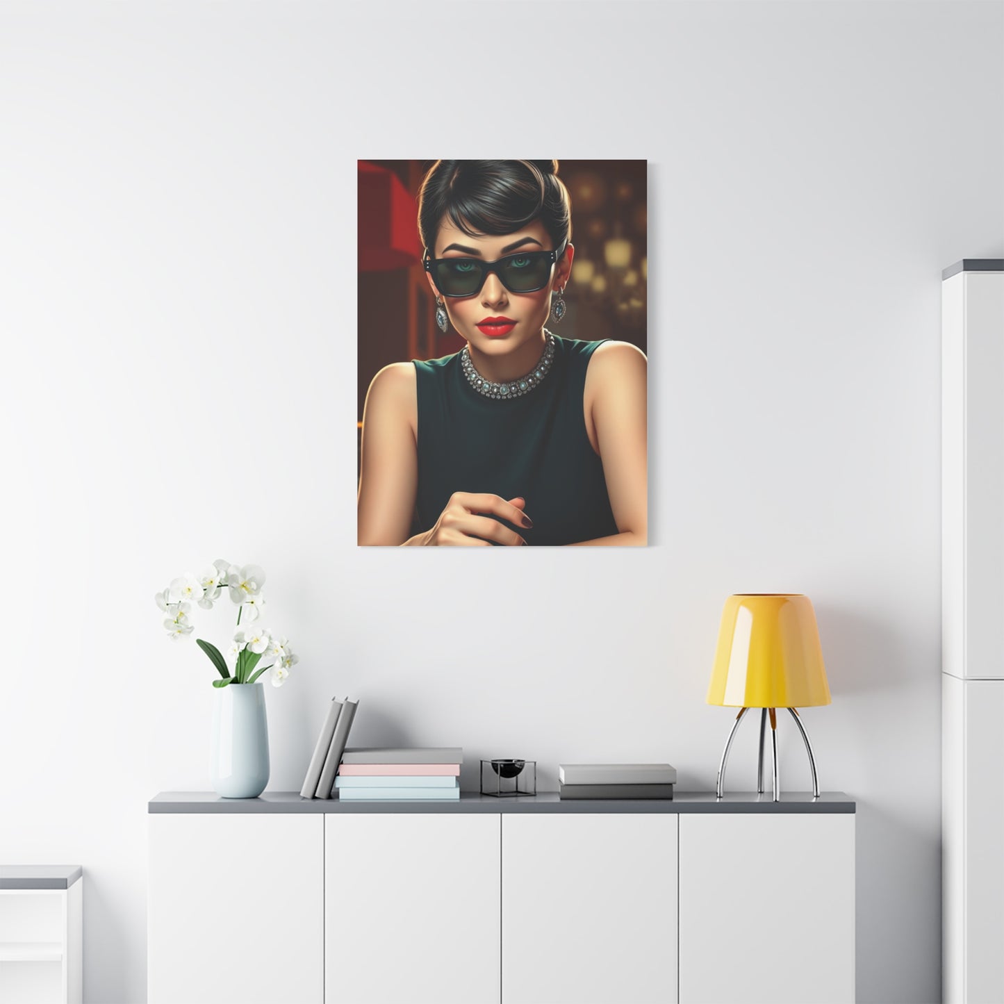 Supreme Breakfast At Tiffany’s Characters Art Collection Wall Art & Canvas Print