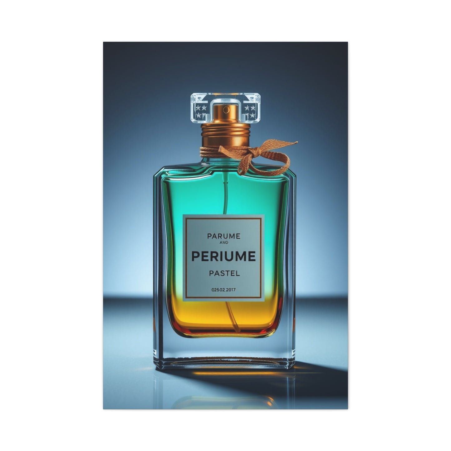 Perfume Bottle Art Refined Canvas Wall Art & Canvas Print