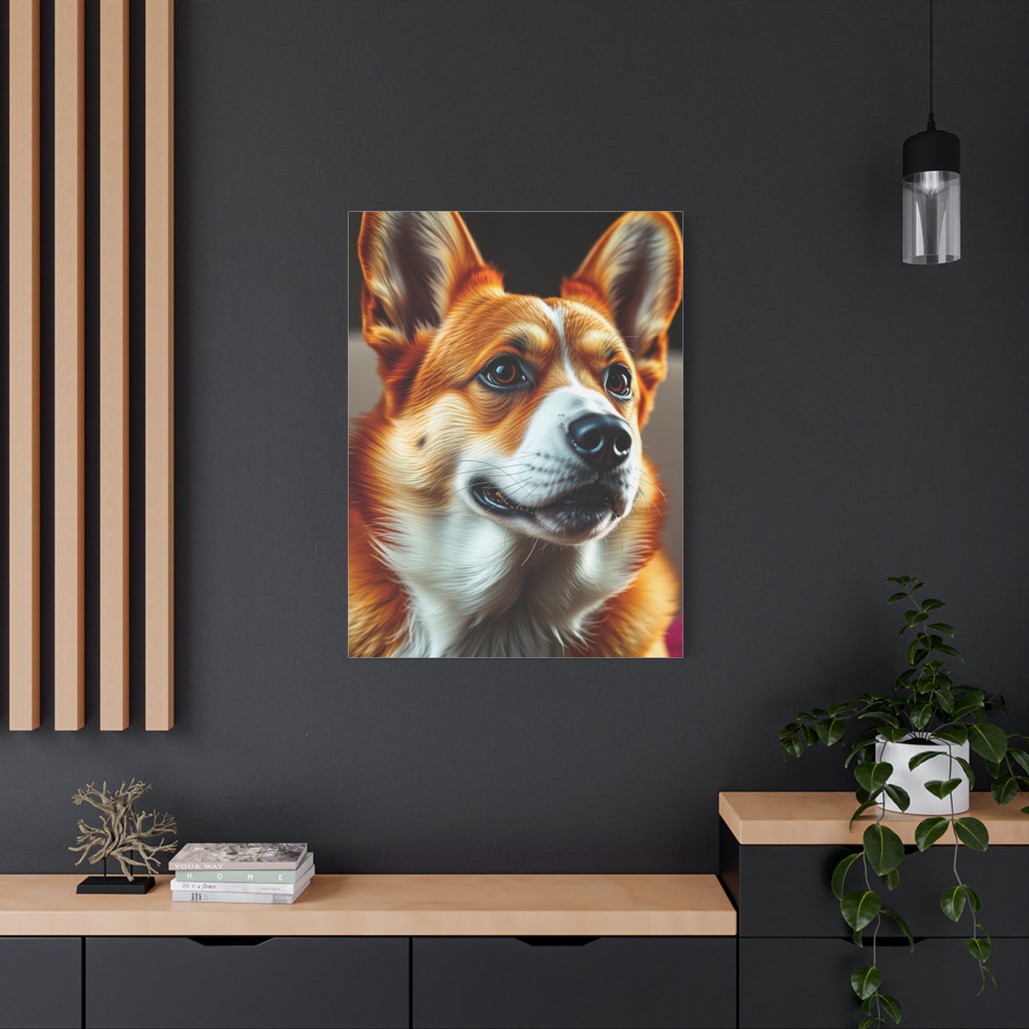 Supreme Corgi Dog Art Collection Wall Art & Canvas Print