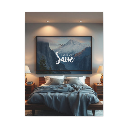 Scenic Nature Bedroom Art Luxury Canvas Wall Art & Canvas Print