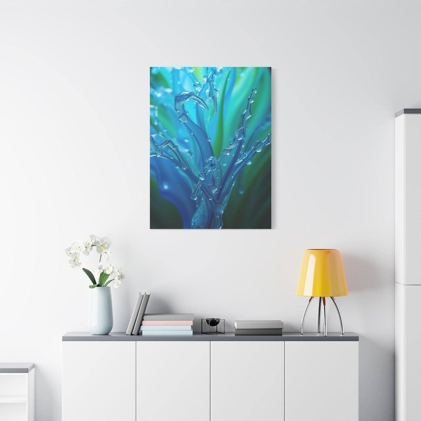 Blue & Green Art Supreme Gallery Wall Art & Canvas Print