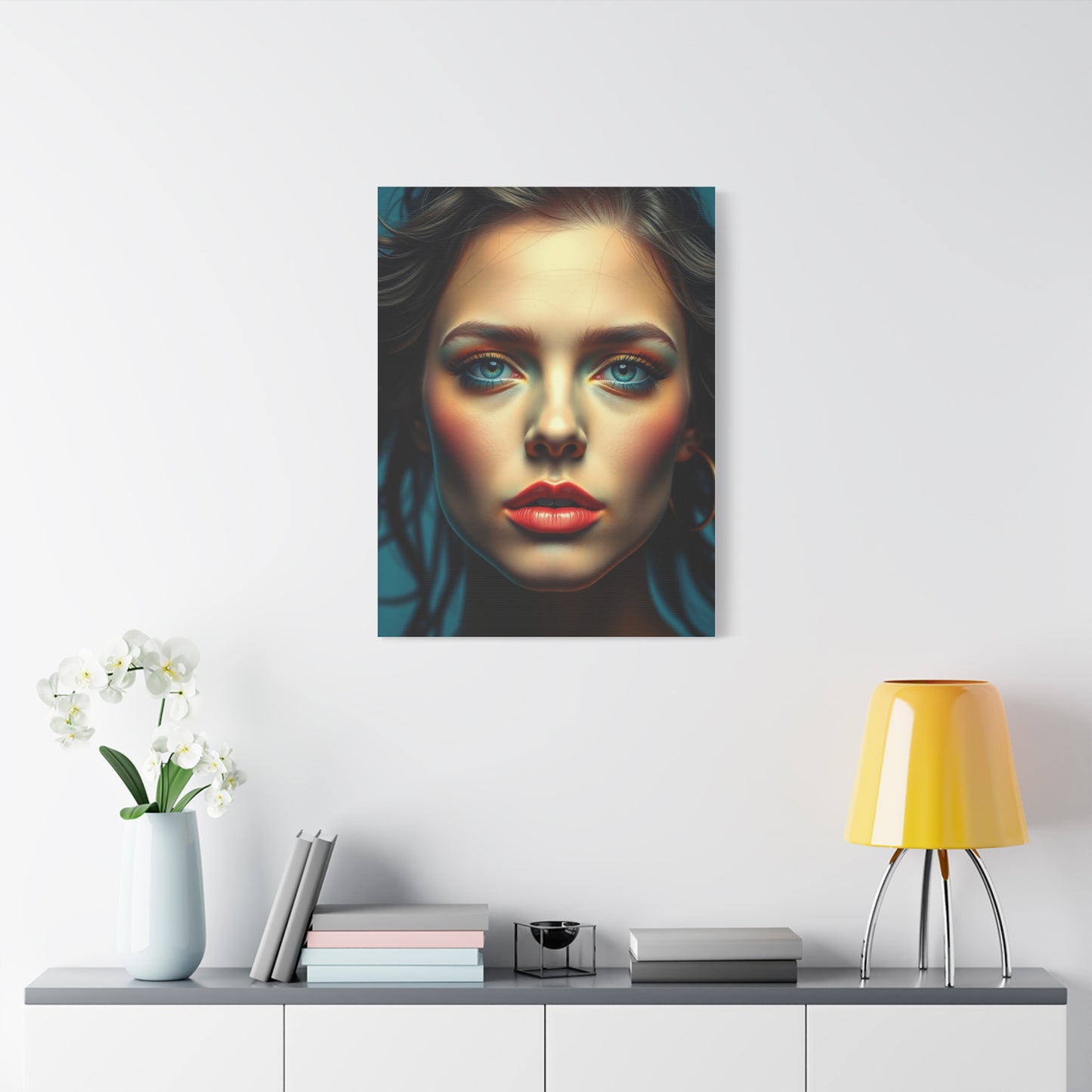 Masterpiece Blue Music Art Vision Wall Art & Canvas Print