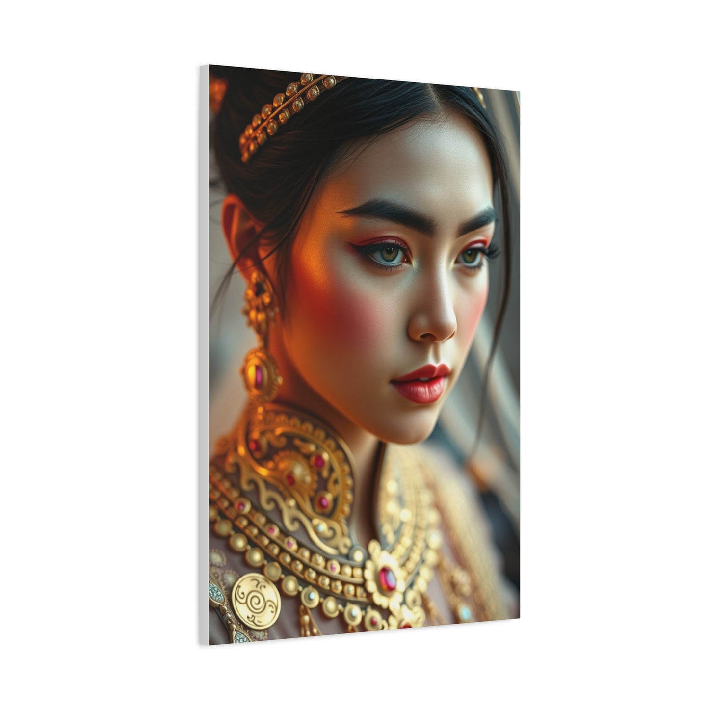 Gold & Pink Art Refined Canvas Wall Art & Canvas Print