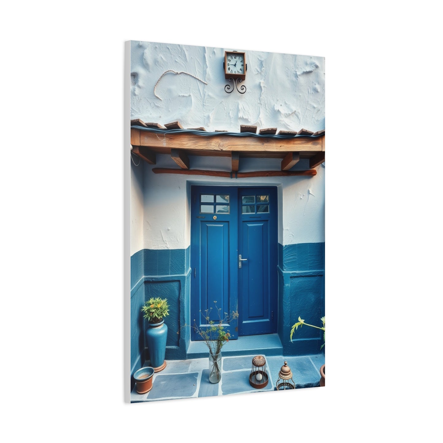 Supreme Blue and White Art Collection Wall Art & Canvas Print