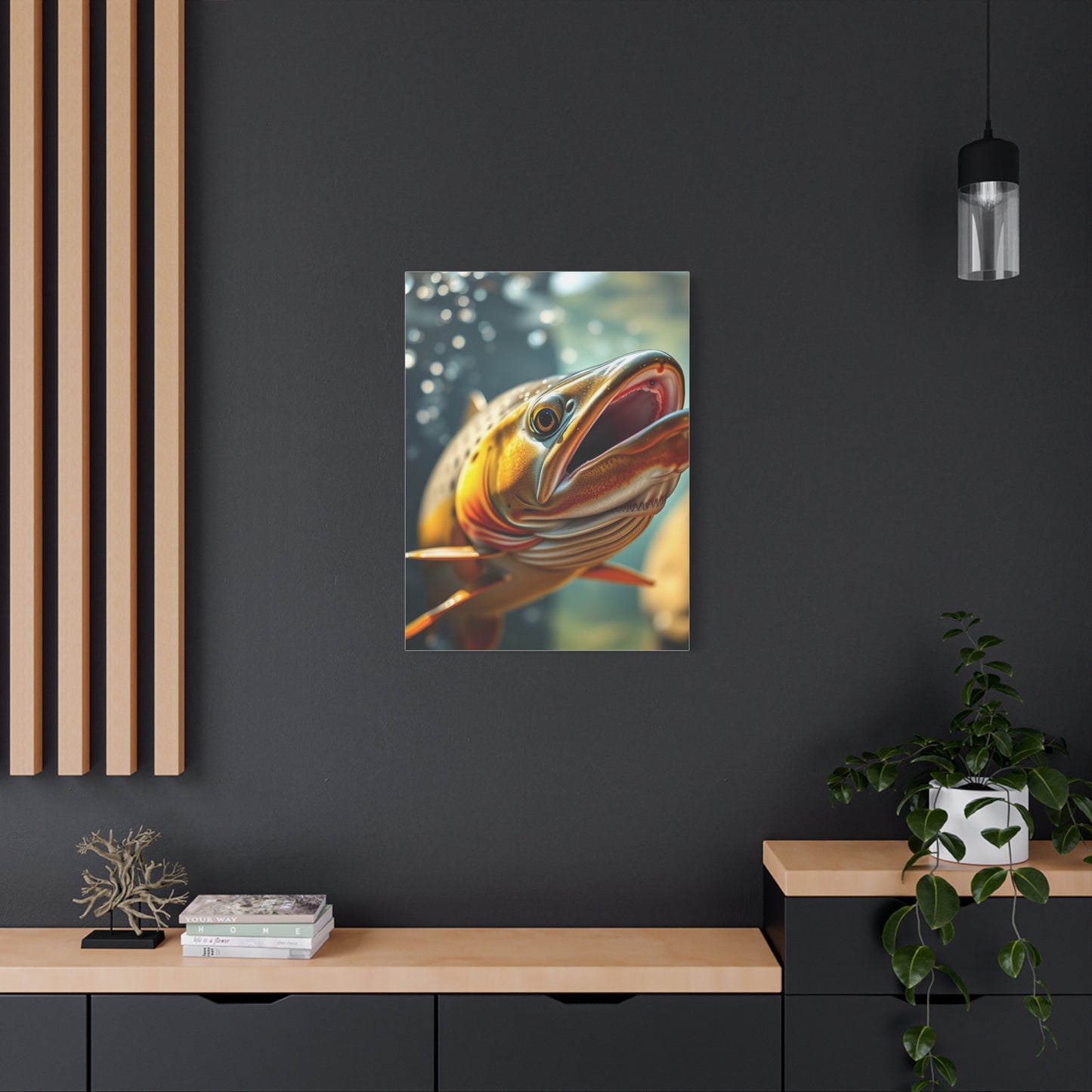 Trout Art Luxury Canvas Wall Art & Canvas Print