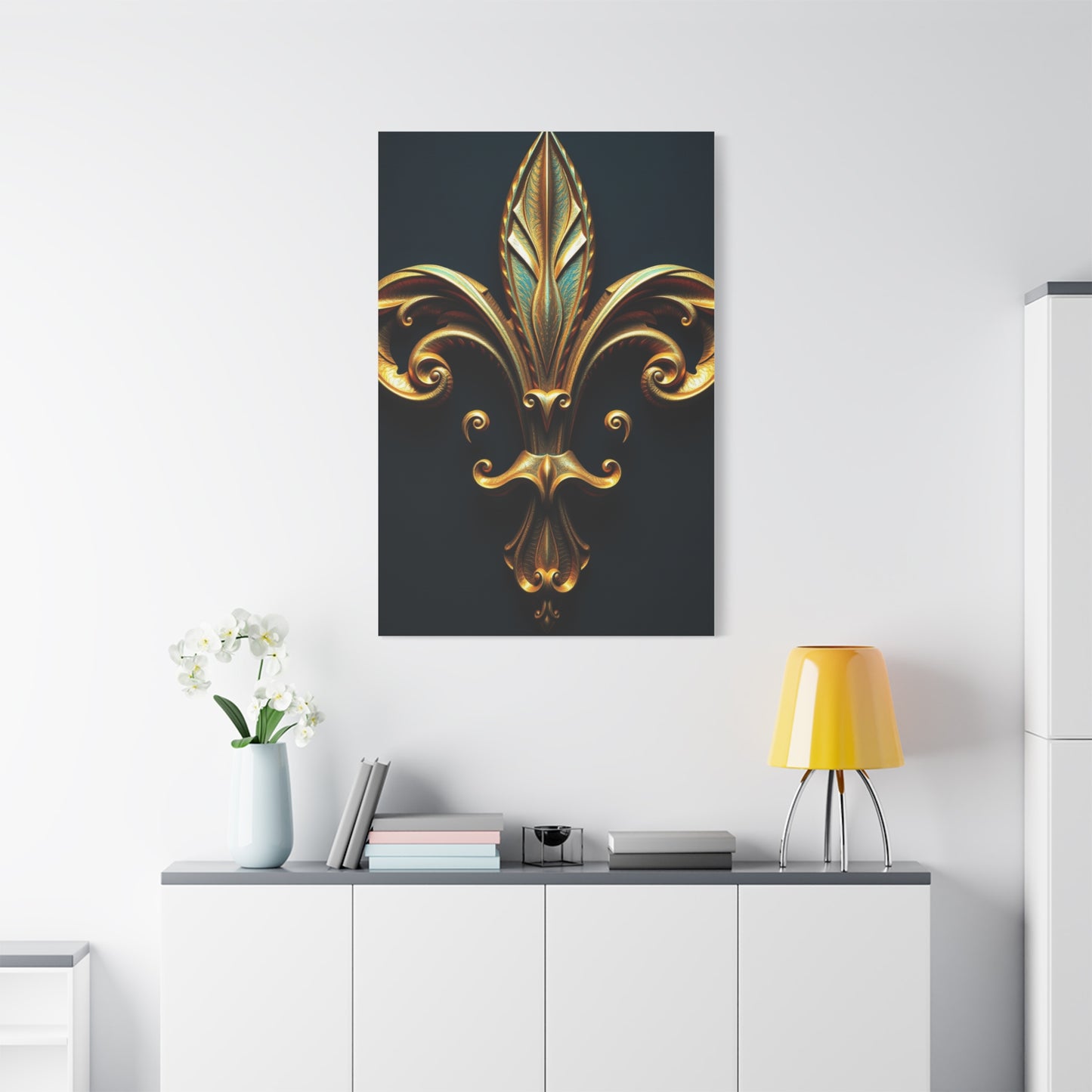 Fleur-de-Lis Art Supreme Gallery Wall Art & Canvas Print