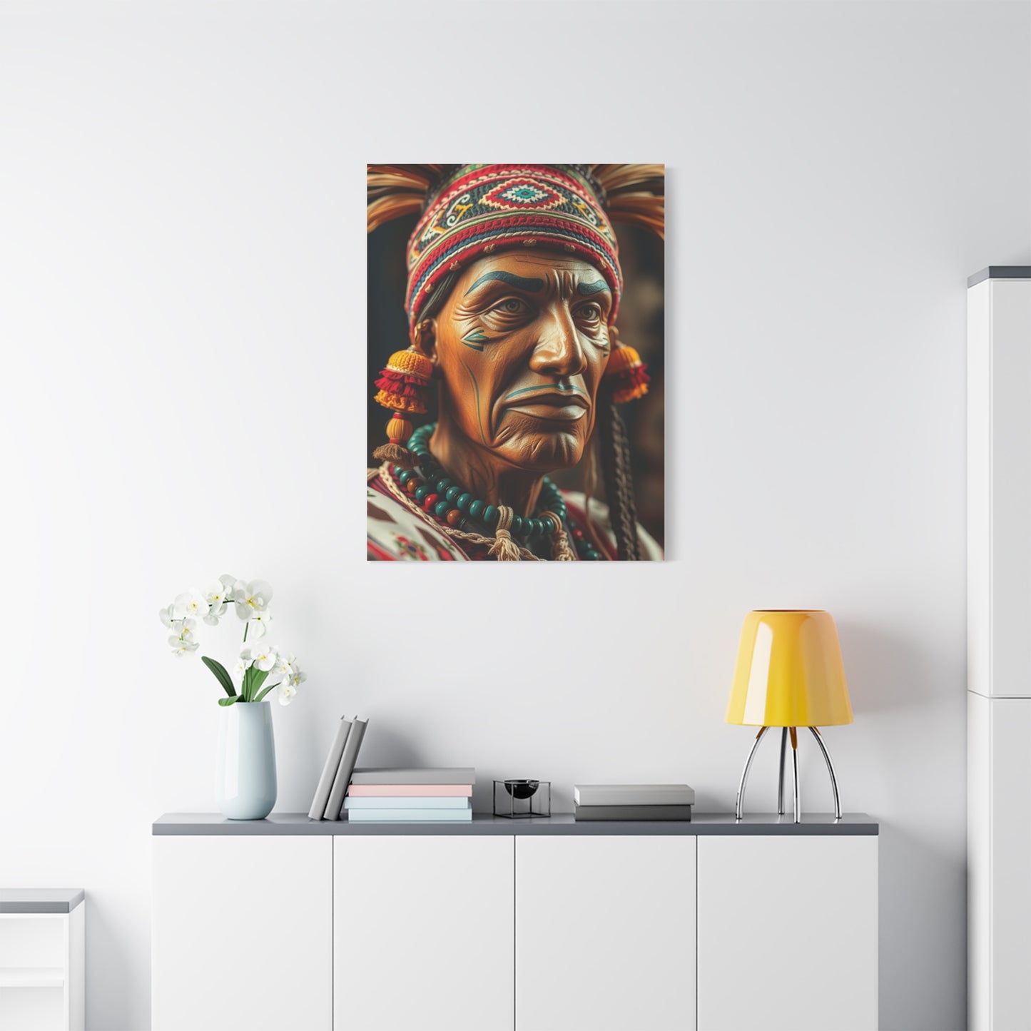 Folk Art Refined Canvas Wall Art & Canvas Print