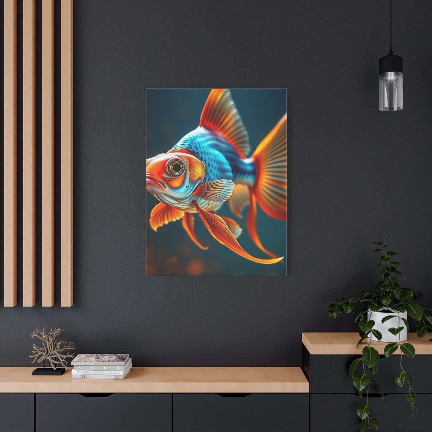 Goldfish Art Luxury Canvas Wall Art & Canvas Print